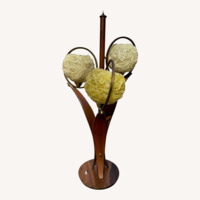 Mid Century Modern Spaghetti Shade Table Lamp