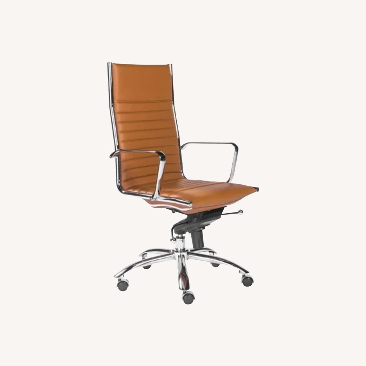 Casa One Dirk High Back Office Chair Cognac - image-0