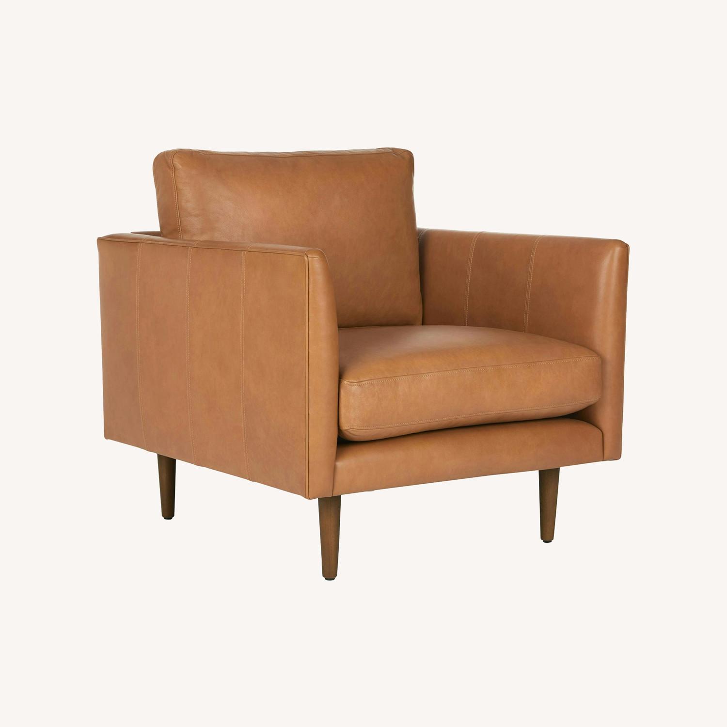 Article Burrard 32" Leather Lounge Chair - Bella - image-0