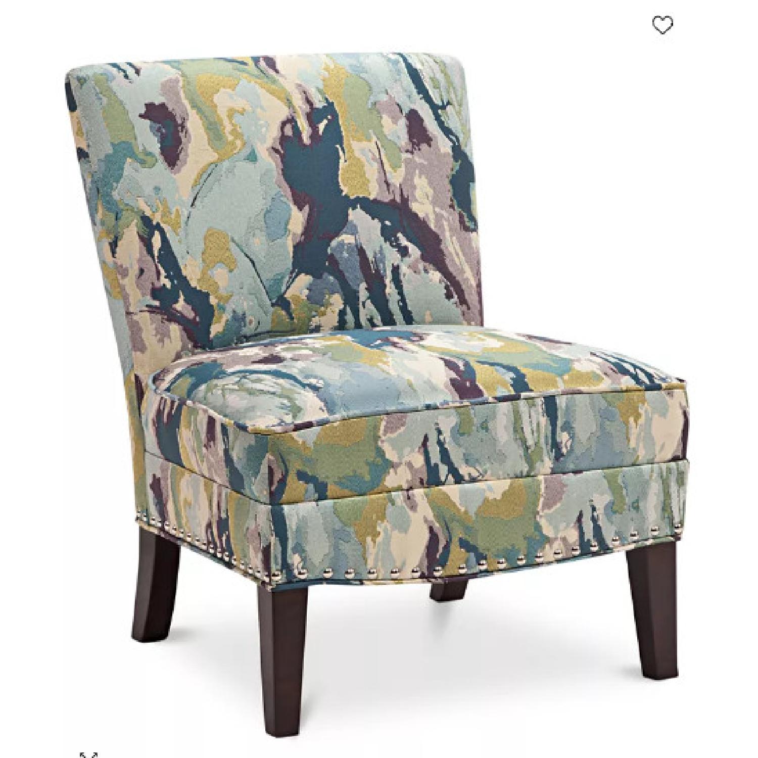 Macy's Coryn Multi Pattern Accent Chair - image-5