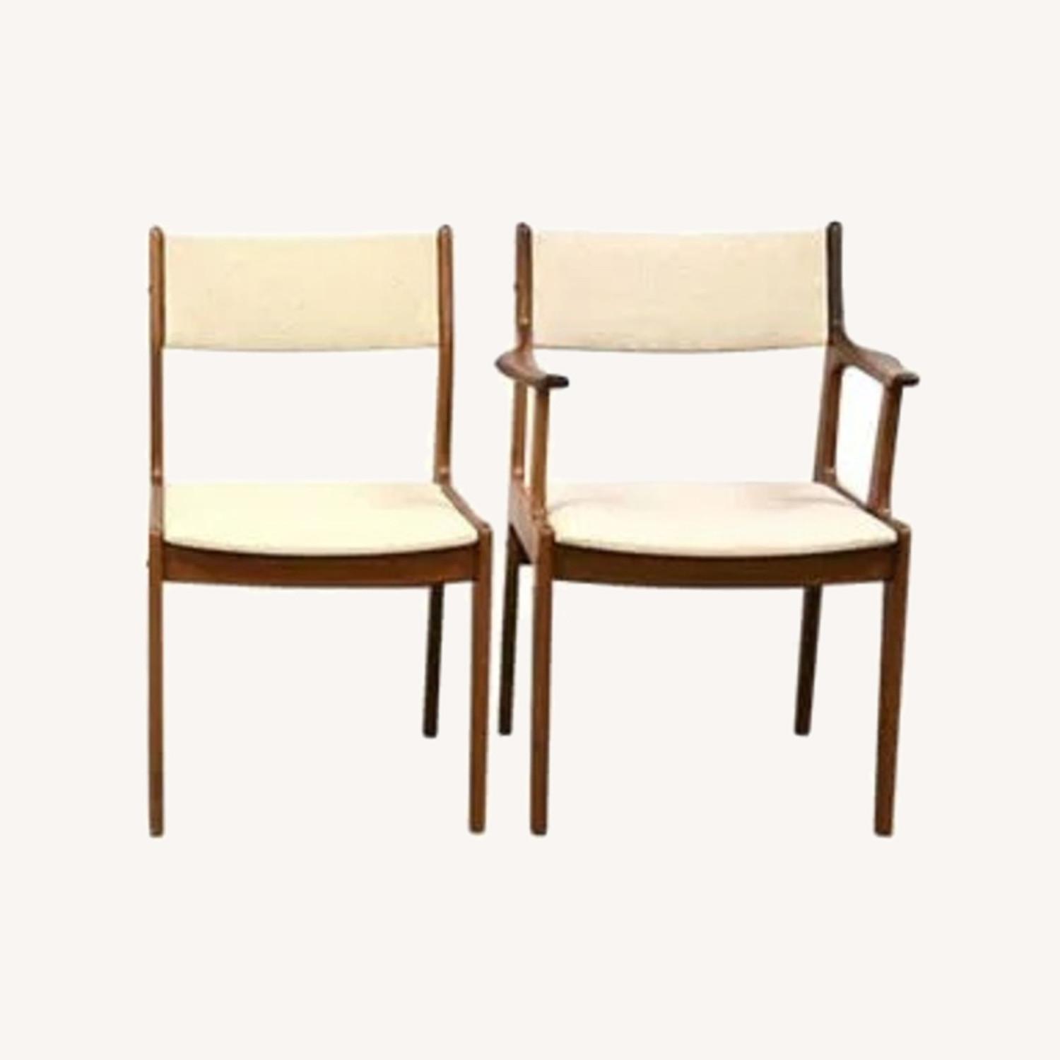 Vintage Danish Modern Teak Dining Chairs - image-14