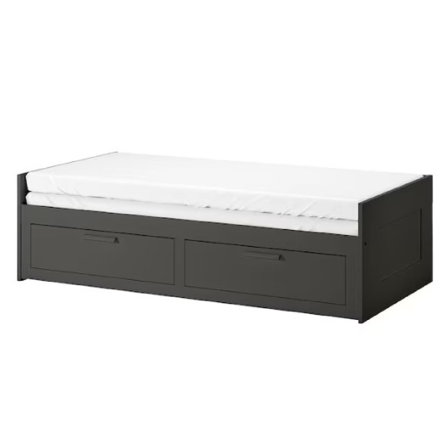 IKEA BRIMNES Daybed Grey - image-5