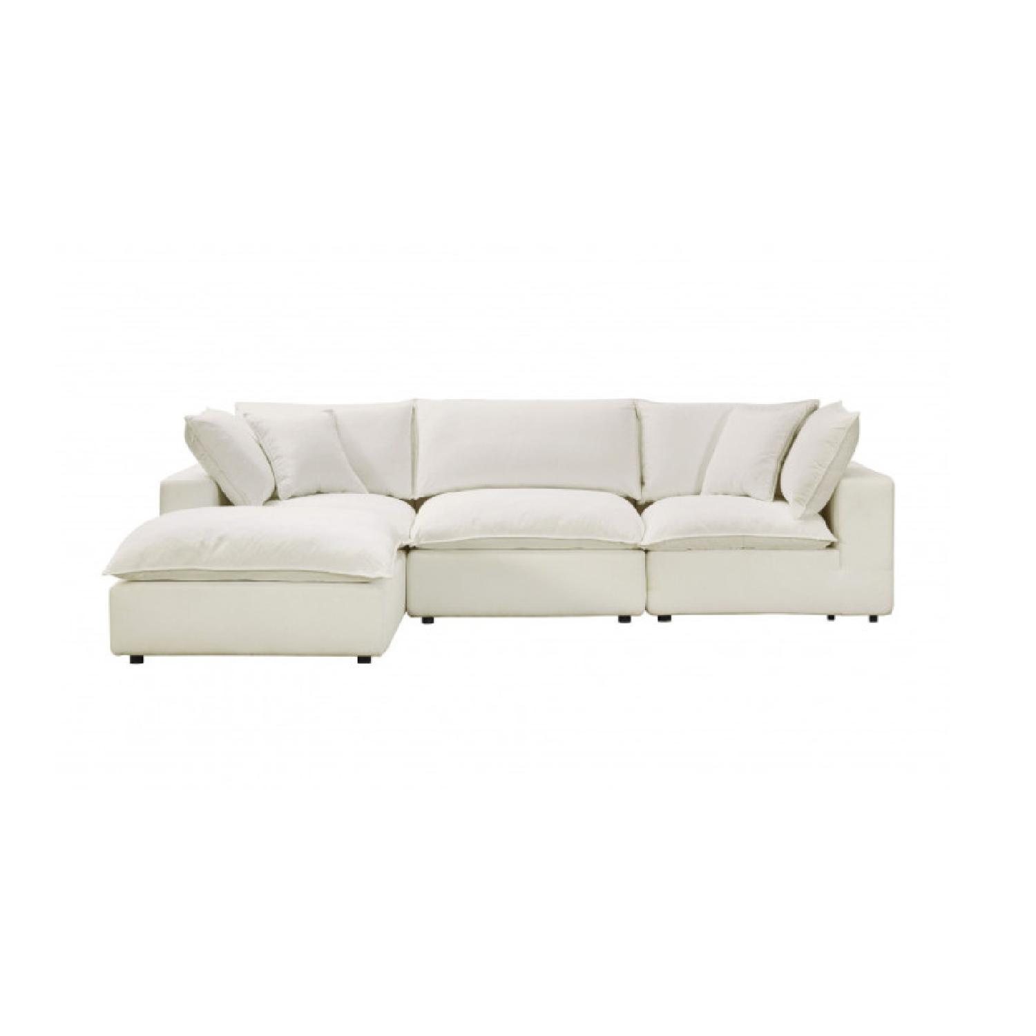 Coleman Cali Natural Fabric Modular Sectional - image-0