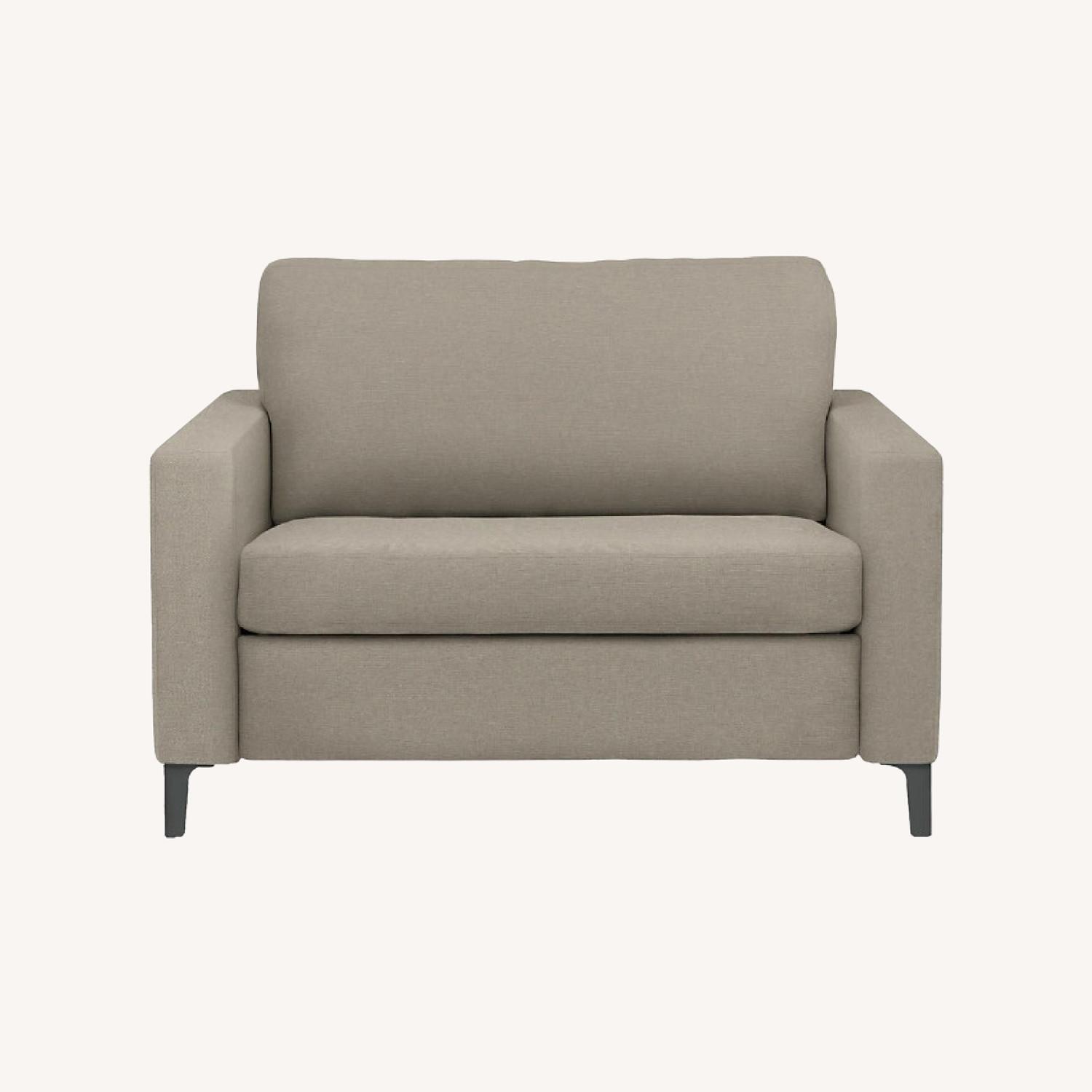 Room & Board Berin Pull-out Loveseat Sofa - image-0
