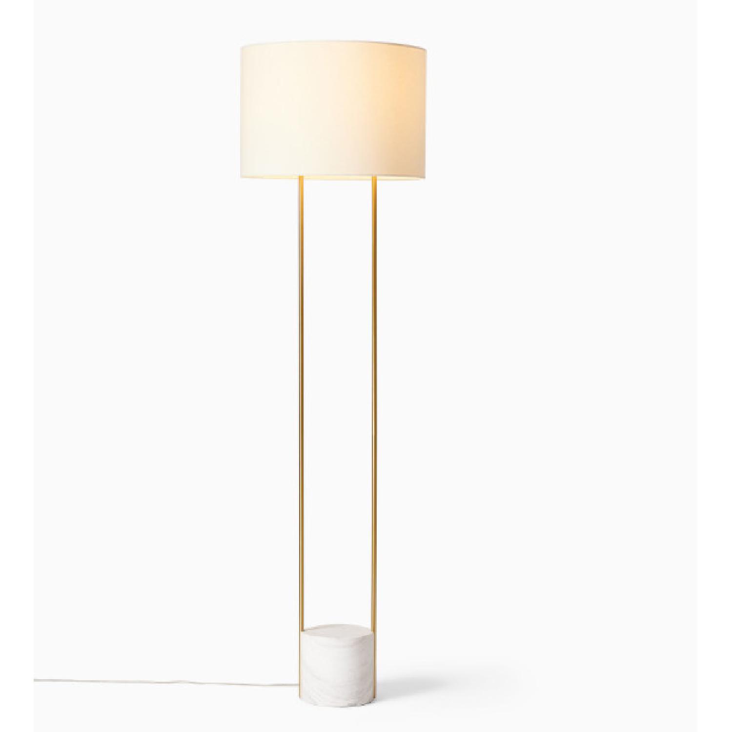 West Elm Industrial Outline Floor Lamp (67") - image-4