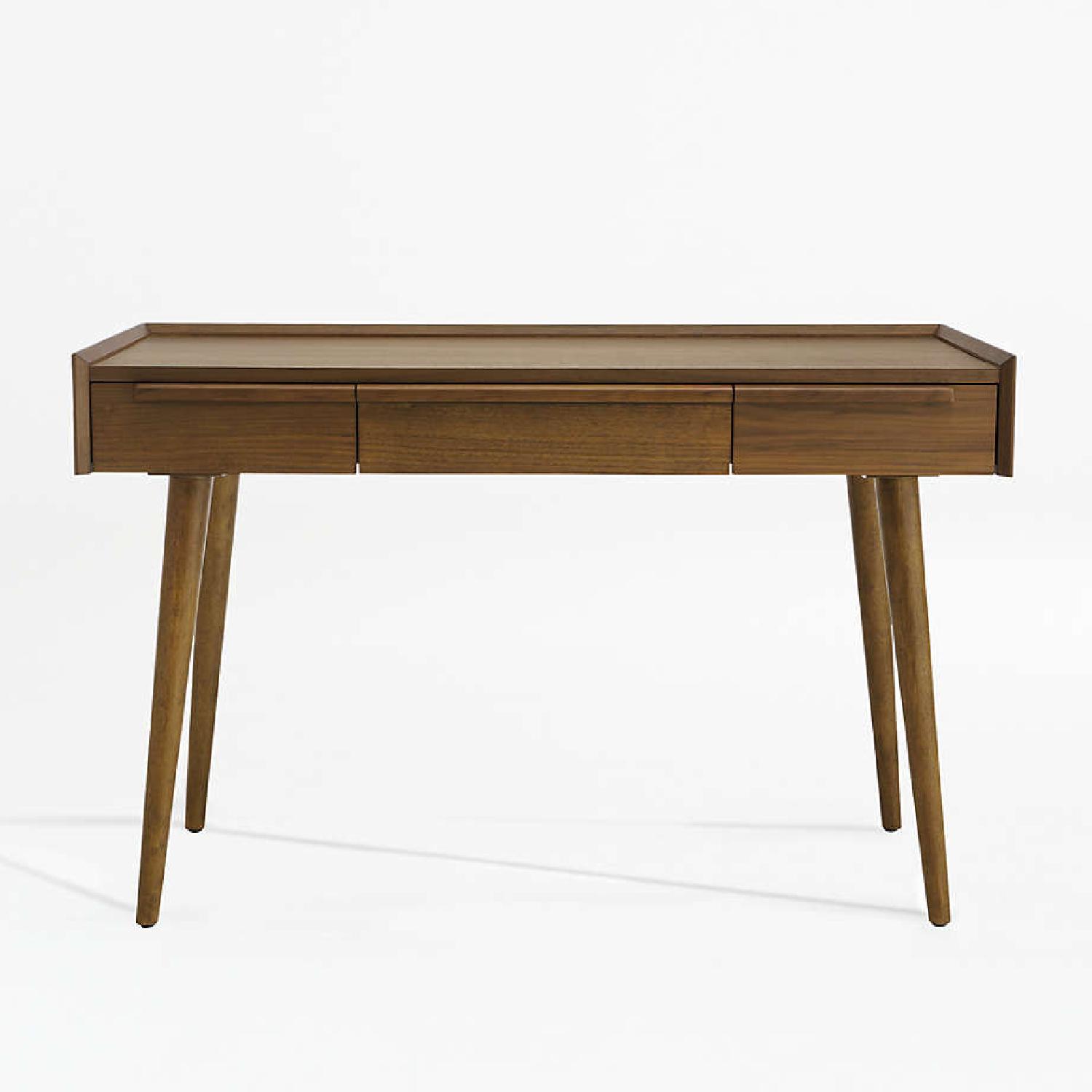 Crate & Barrel Tate 48 Inch Walnut Desk - image-18