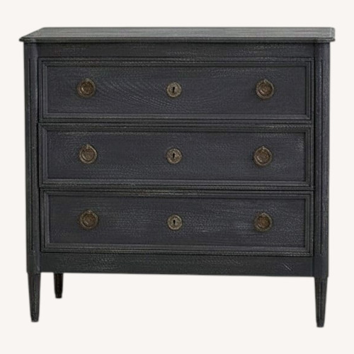 Used Anthropologie Washed Wood Three-Drawer Dresser for sale on AptDeco