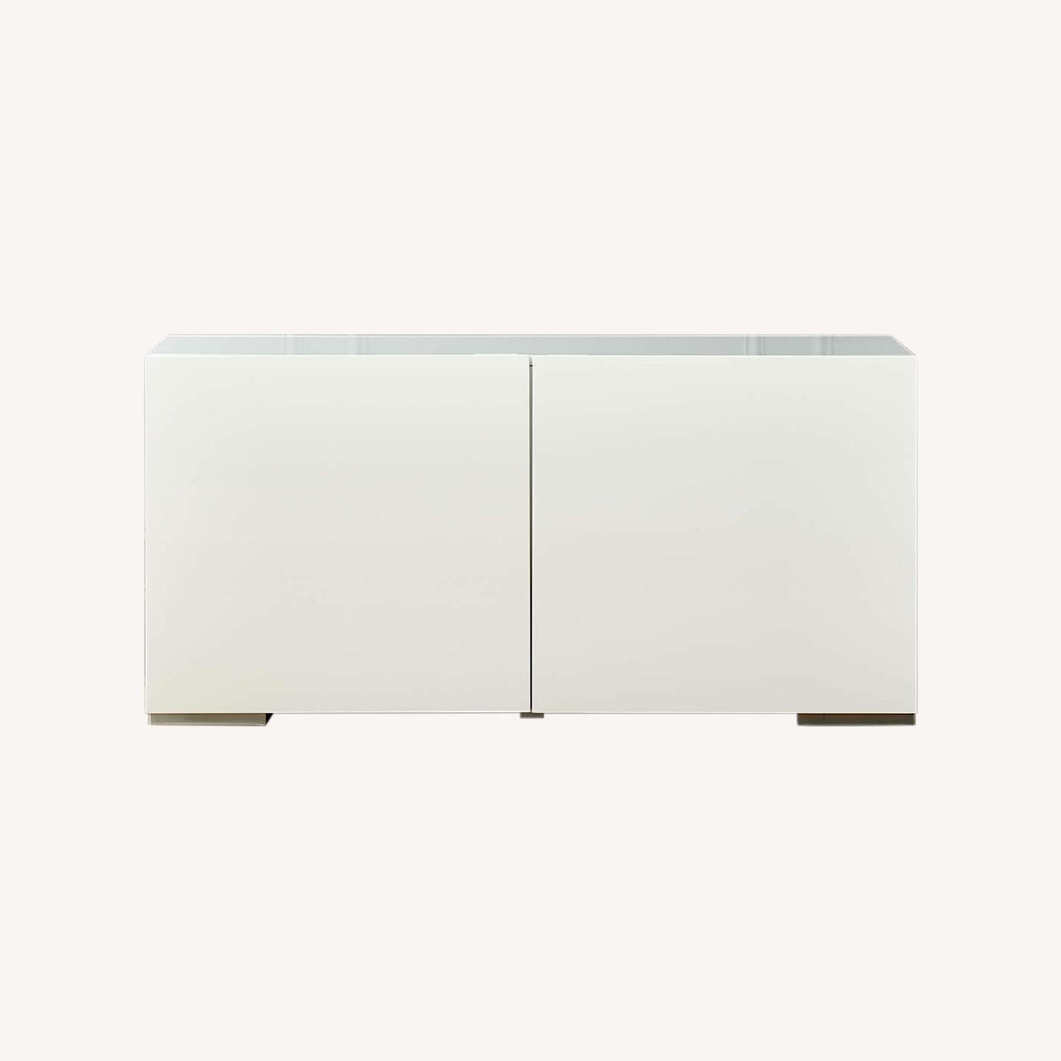 CB2 Fuel White Credenza - image-0