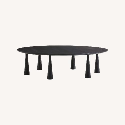 Used Crate & Barrel Black Coffee Table for sale on AptDeco