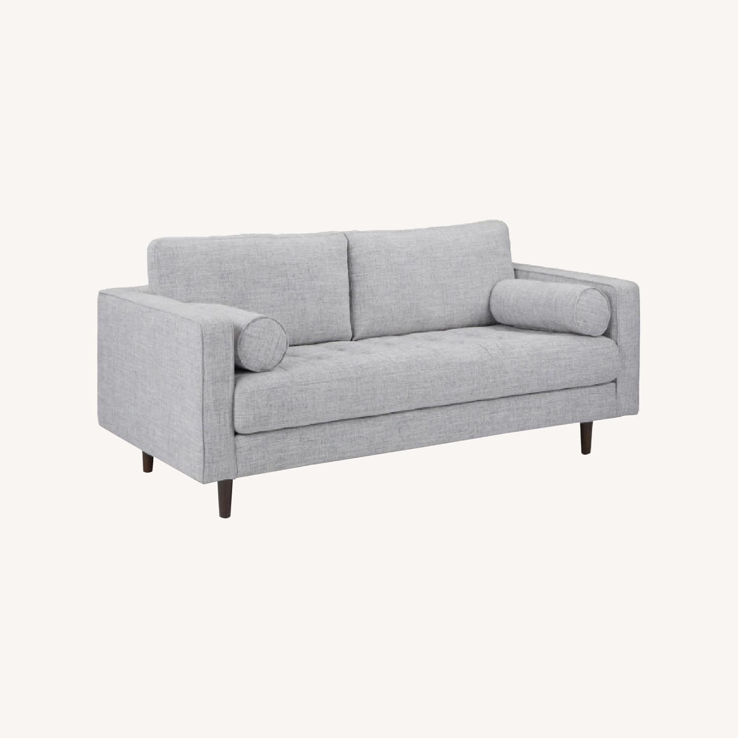 Article Gray Sven 72" Tufted Loveseat - image-0