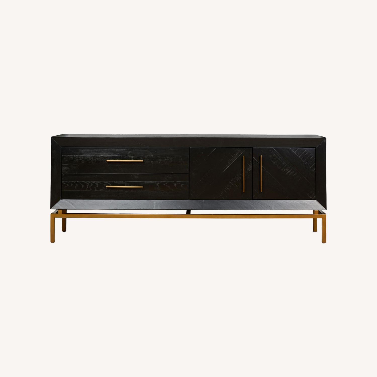 West Elm Alexa Burnished Media Console (64.5") - image-0