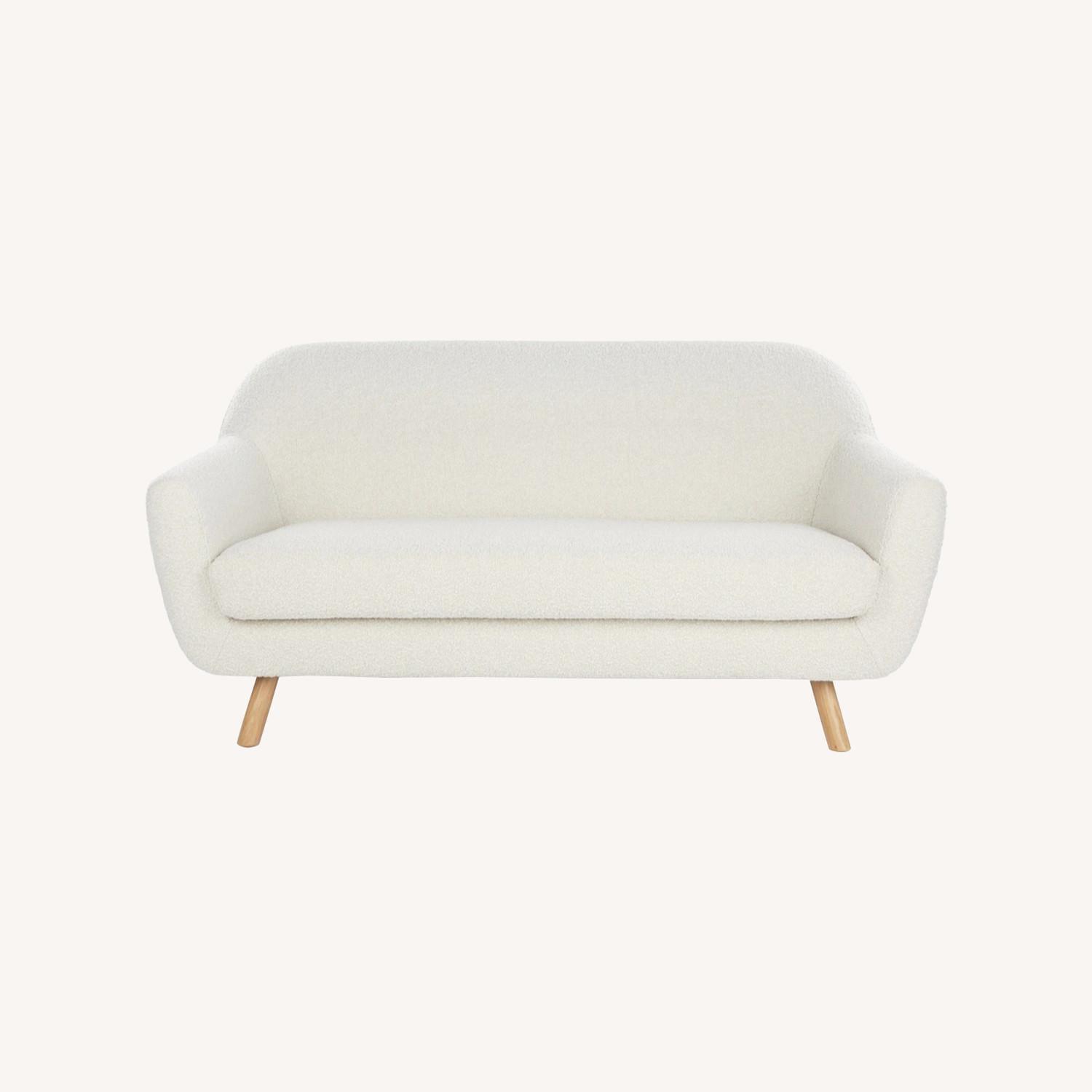 Article Gabriola 64" Loveseat - Ivory Bouclé - image-0