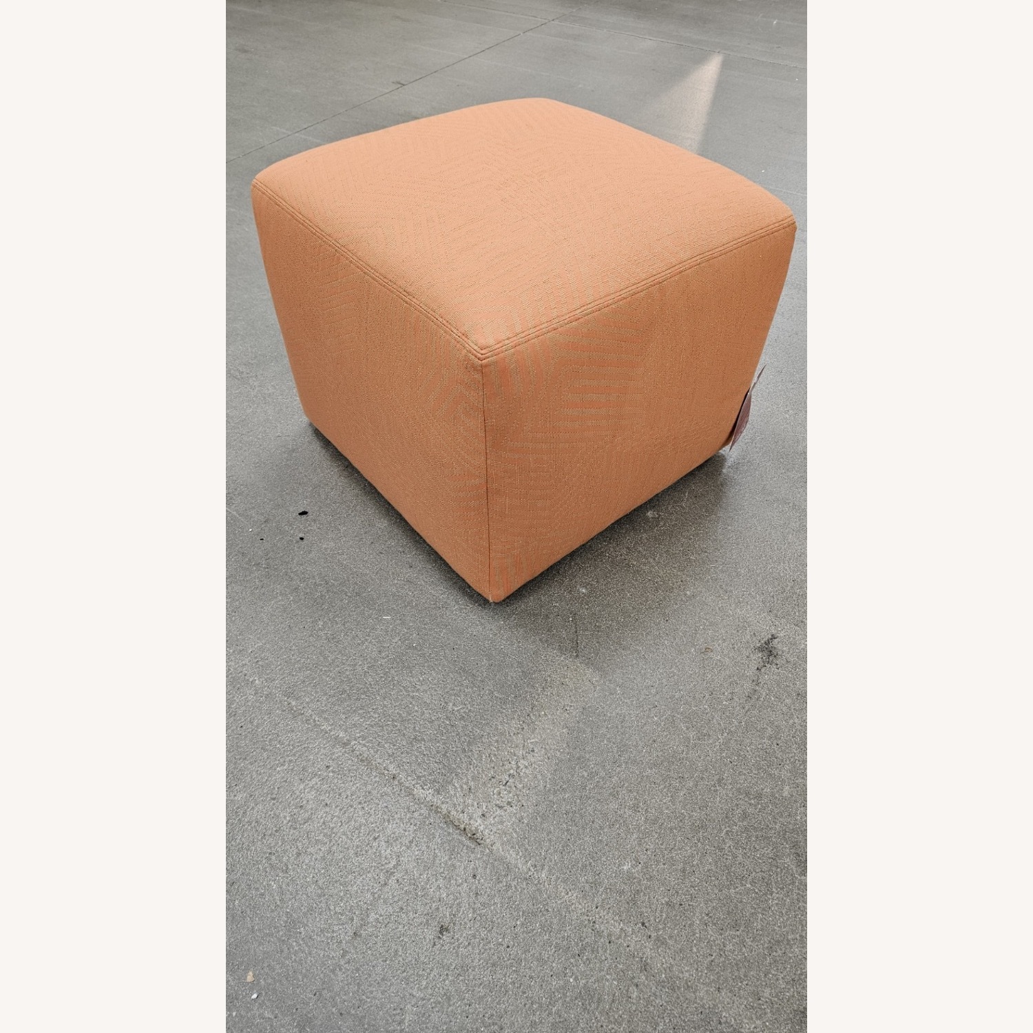 Rejuvenation Britton Leather 24" Square Ottoman - image-0