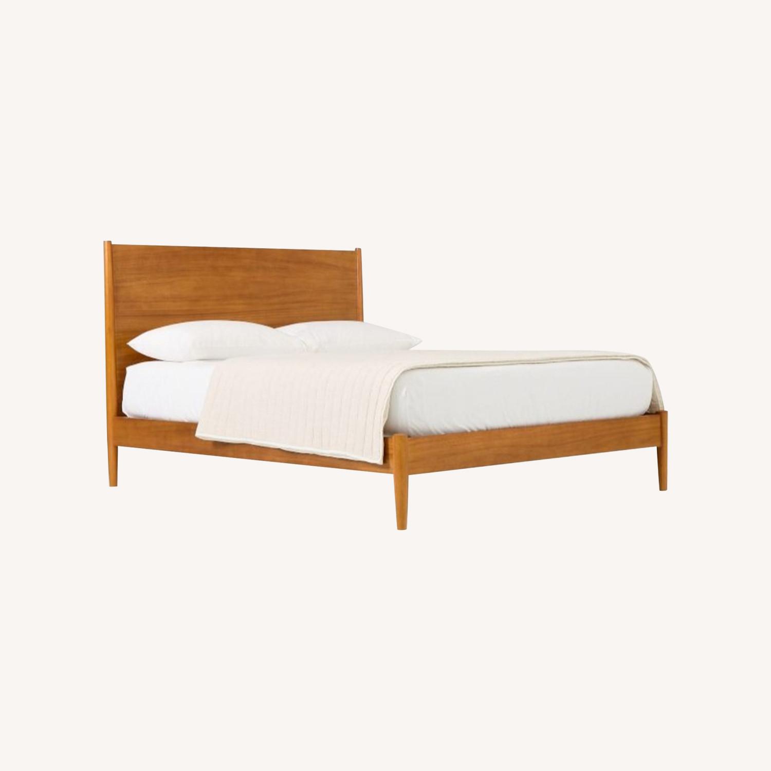 West Elm Mid-Century Bed - AptDeco
