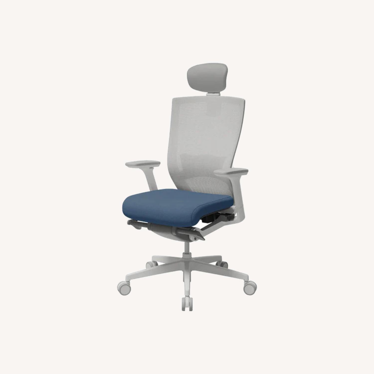 Sidiz T50 Blue Office Chair - image-0