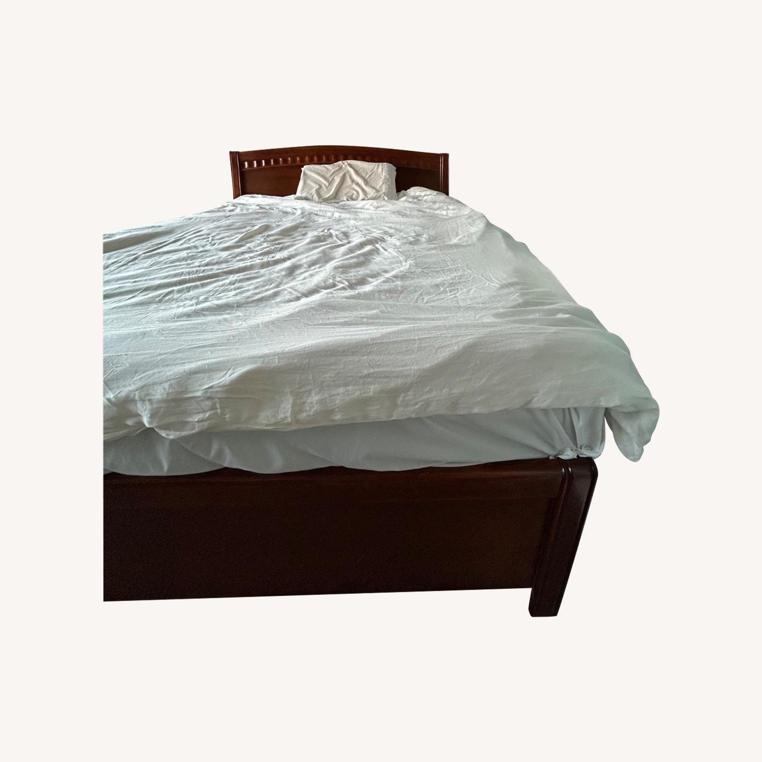 Vintage Queen Size Bed - image-0
