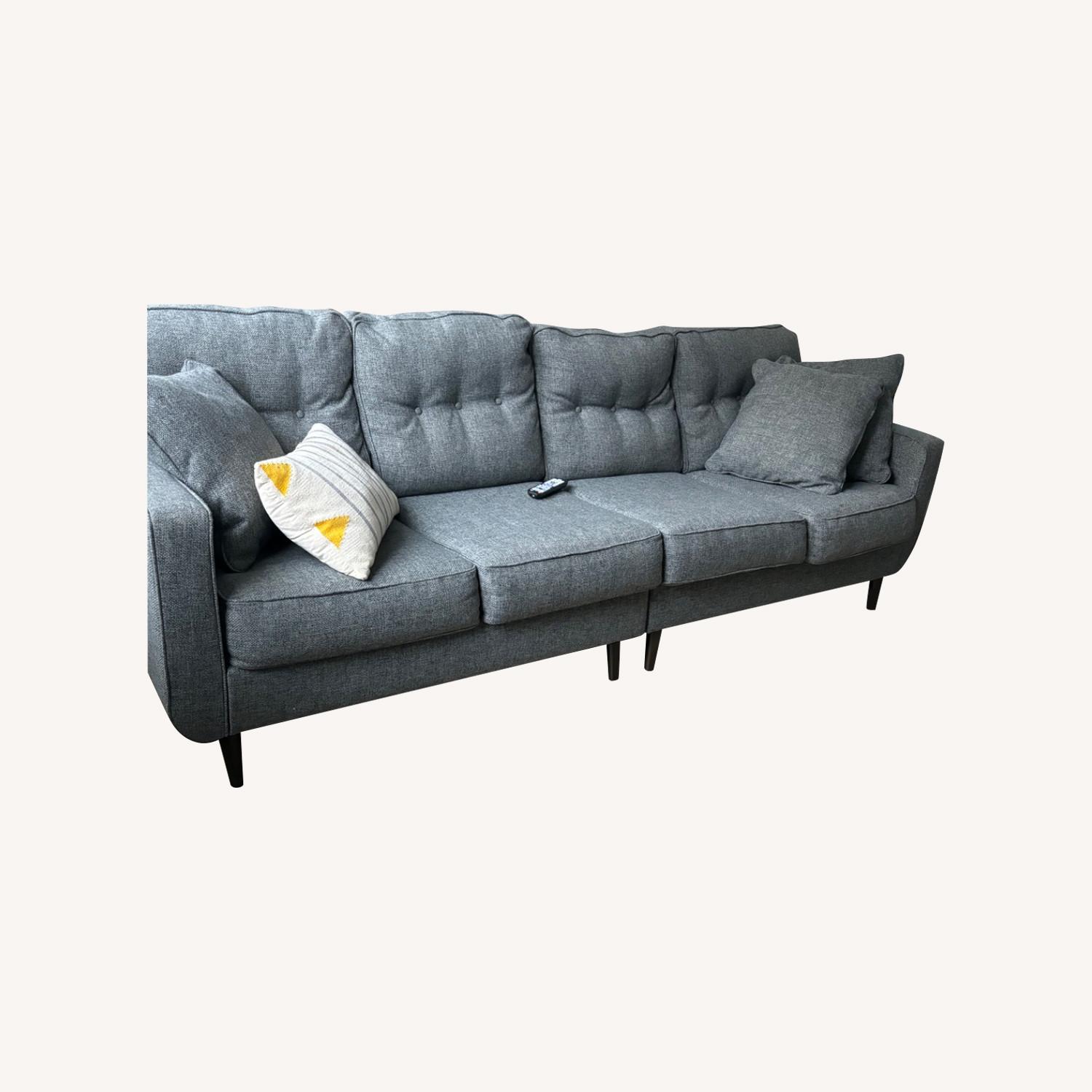 Ashley Furniture Zardoni Charcoal Couch - image-0