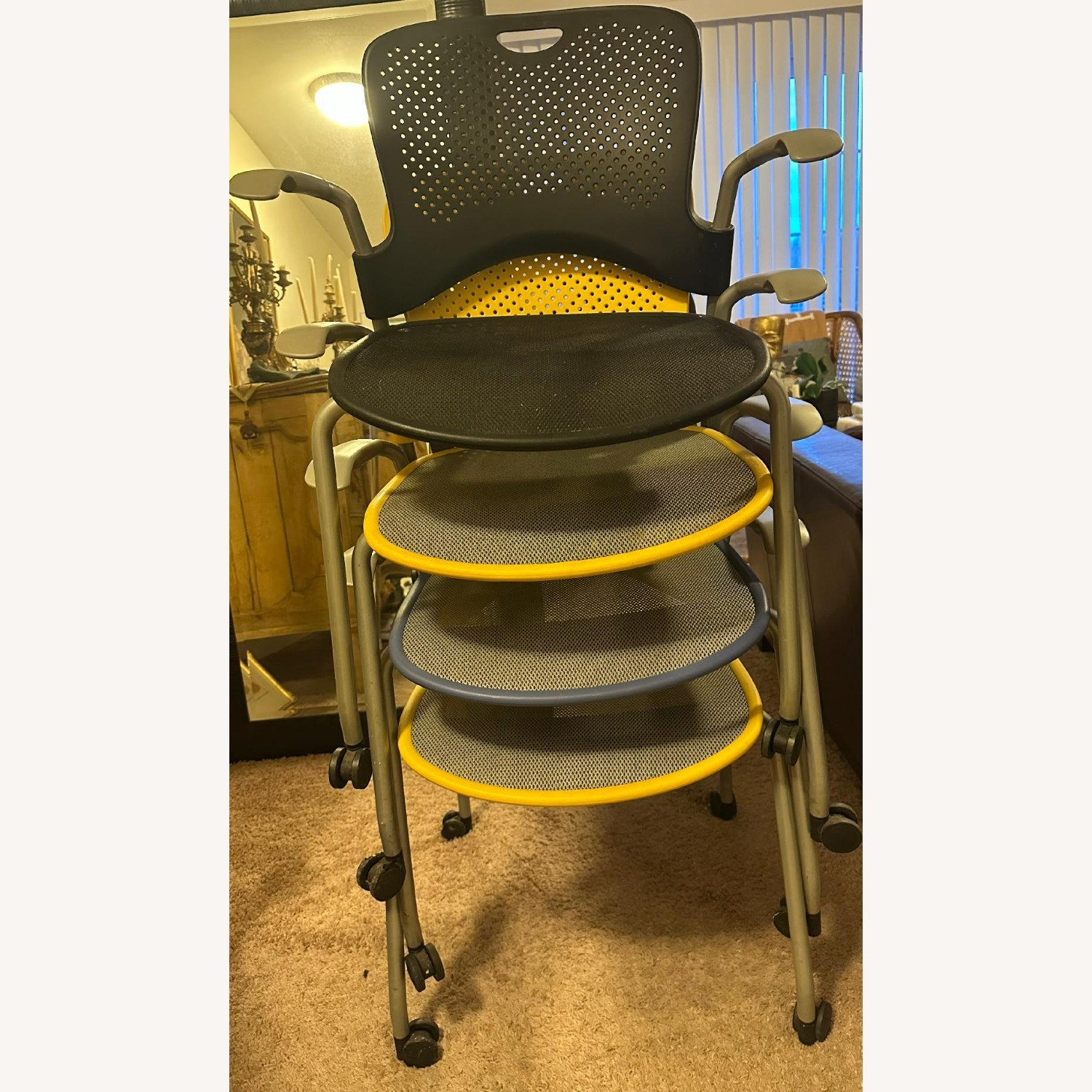 Herman Miller Caper Chairs - Multiple Colors - Set of 4 - image-0