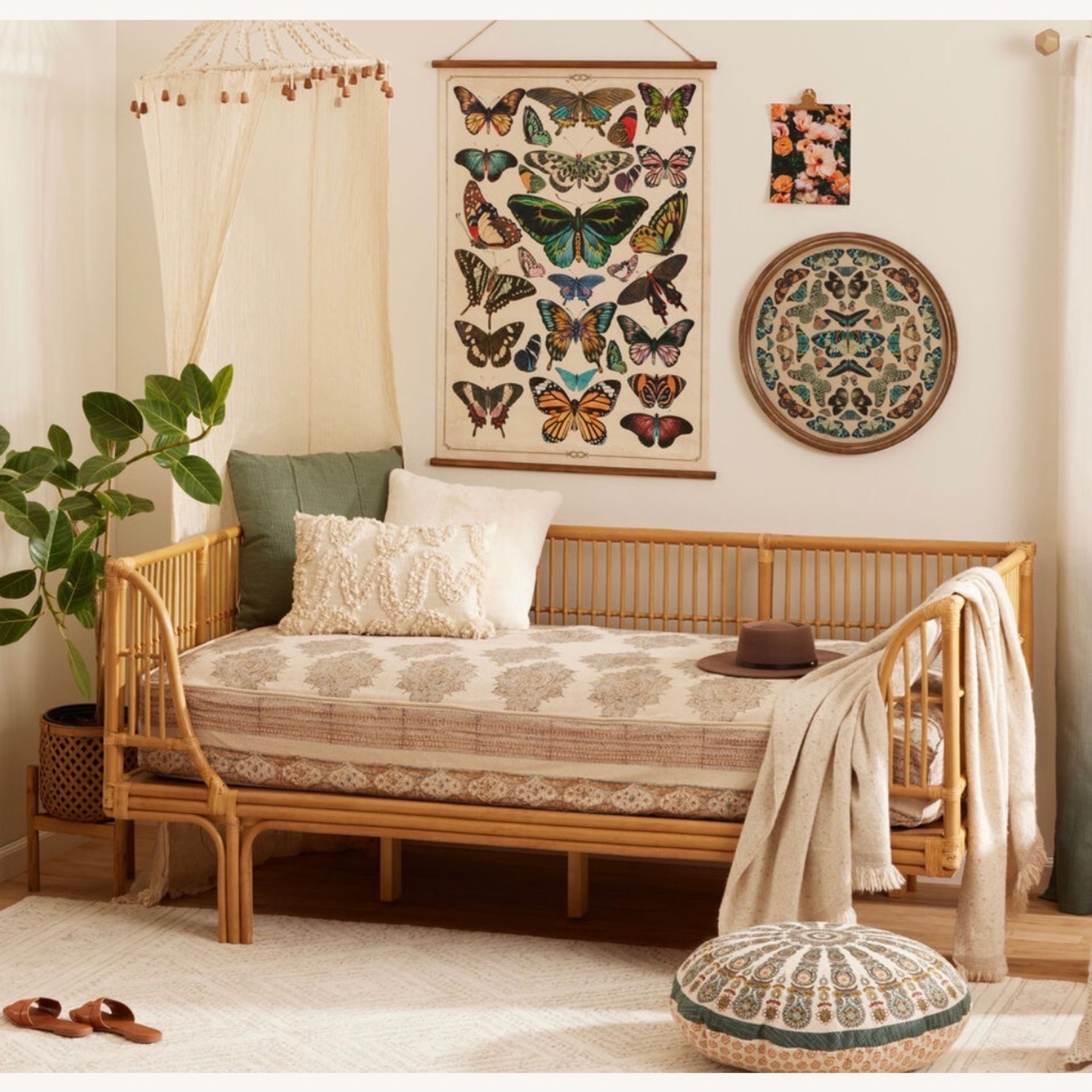 World Market Rattan Daybed  - image-2