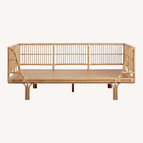 Used World Market Rattan Daybed for sale on AptDeco