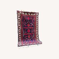 Vintage Turkish Hand-Knotted Oriental Runner