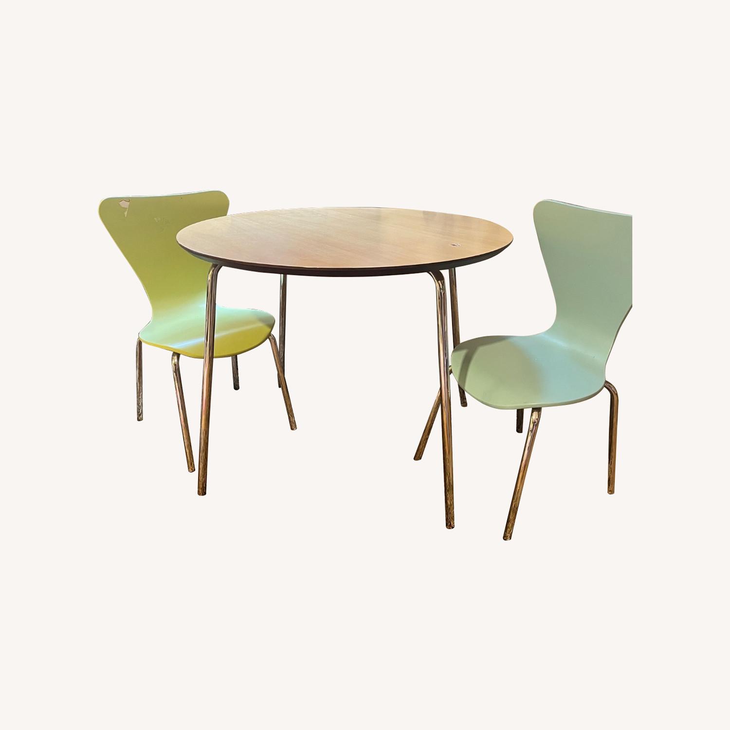 Room & Board Table and 2 Chairs for Kids - image-0