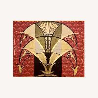 Art Deco Fans Painting