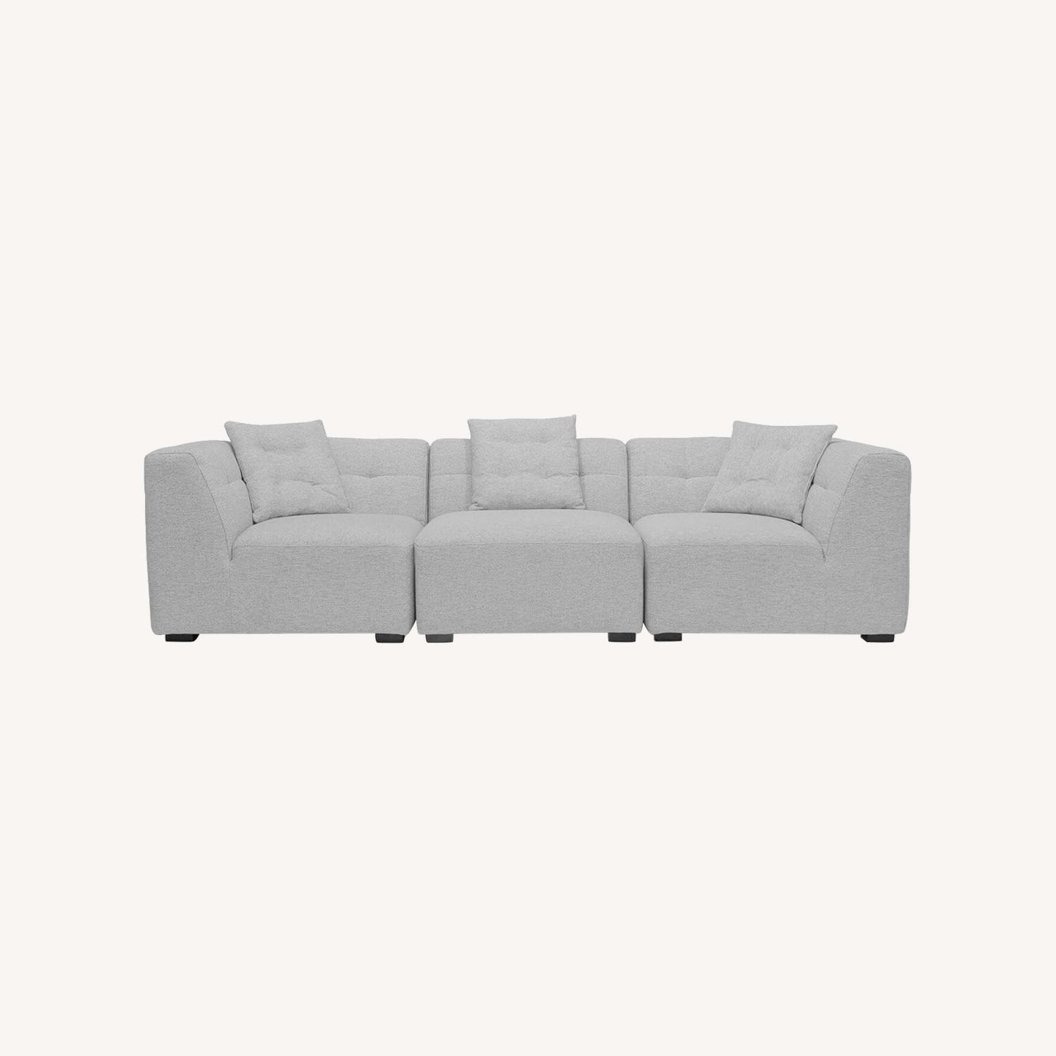 Modular Scandinavian Outdoor Sectional Sofa photo