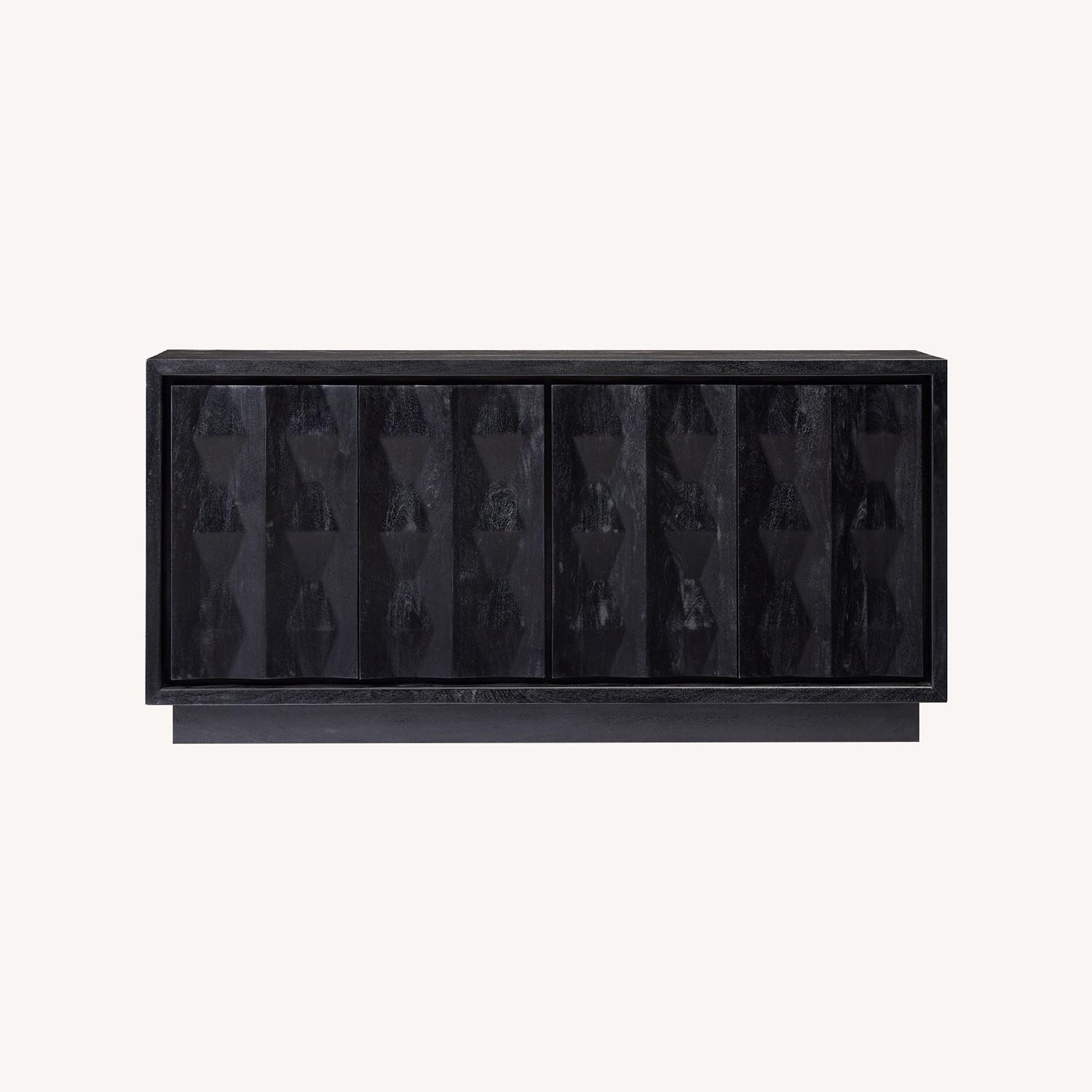 West Elm Carved Pattern Buffet (72") - image-0