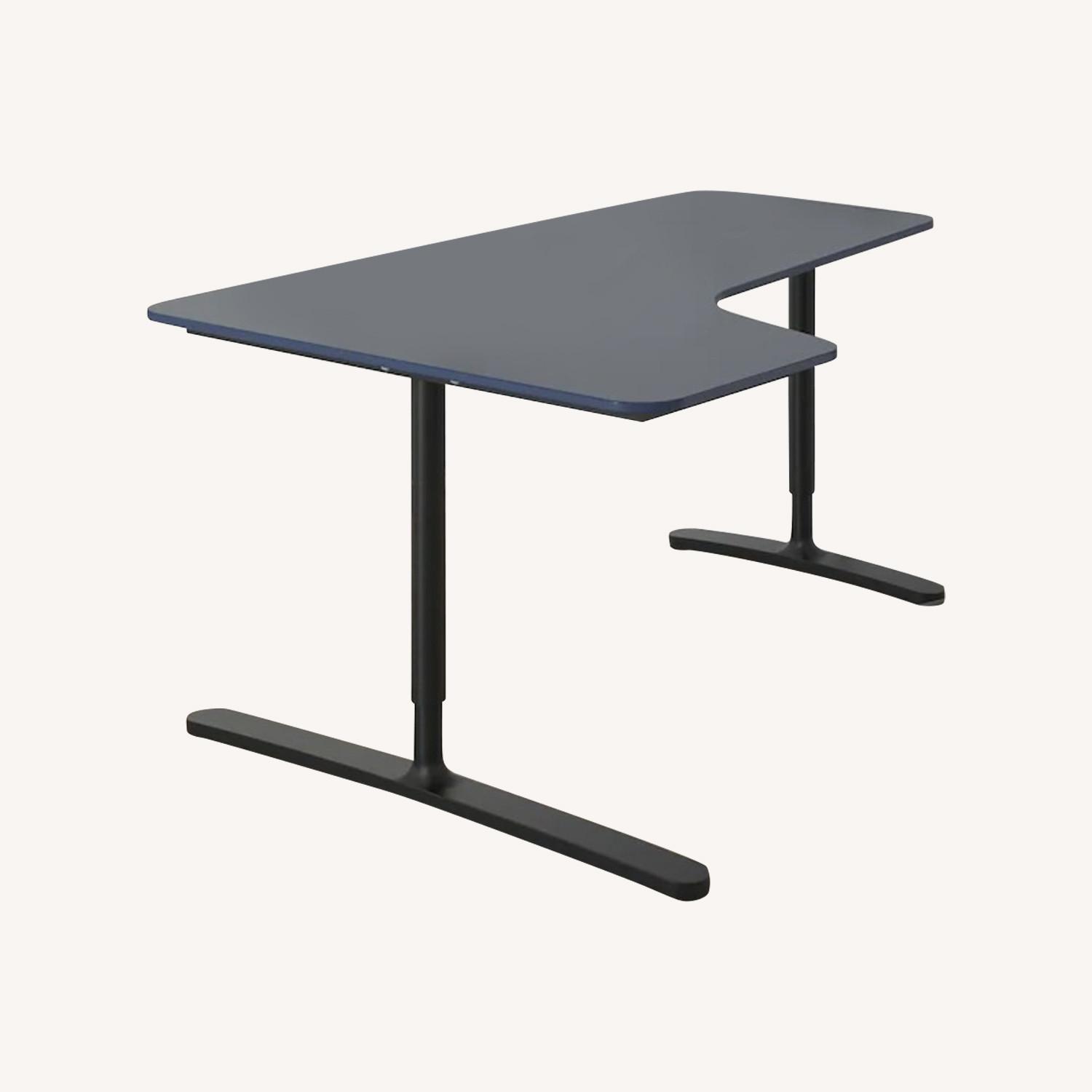 IKEA Bekant Corner Desk Left - AptDeco