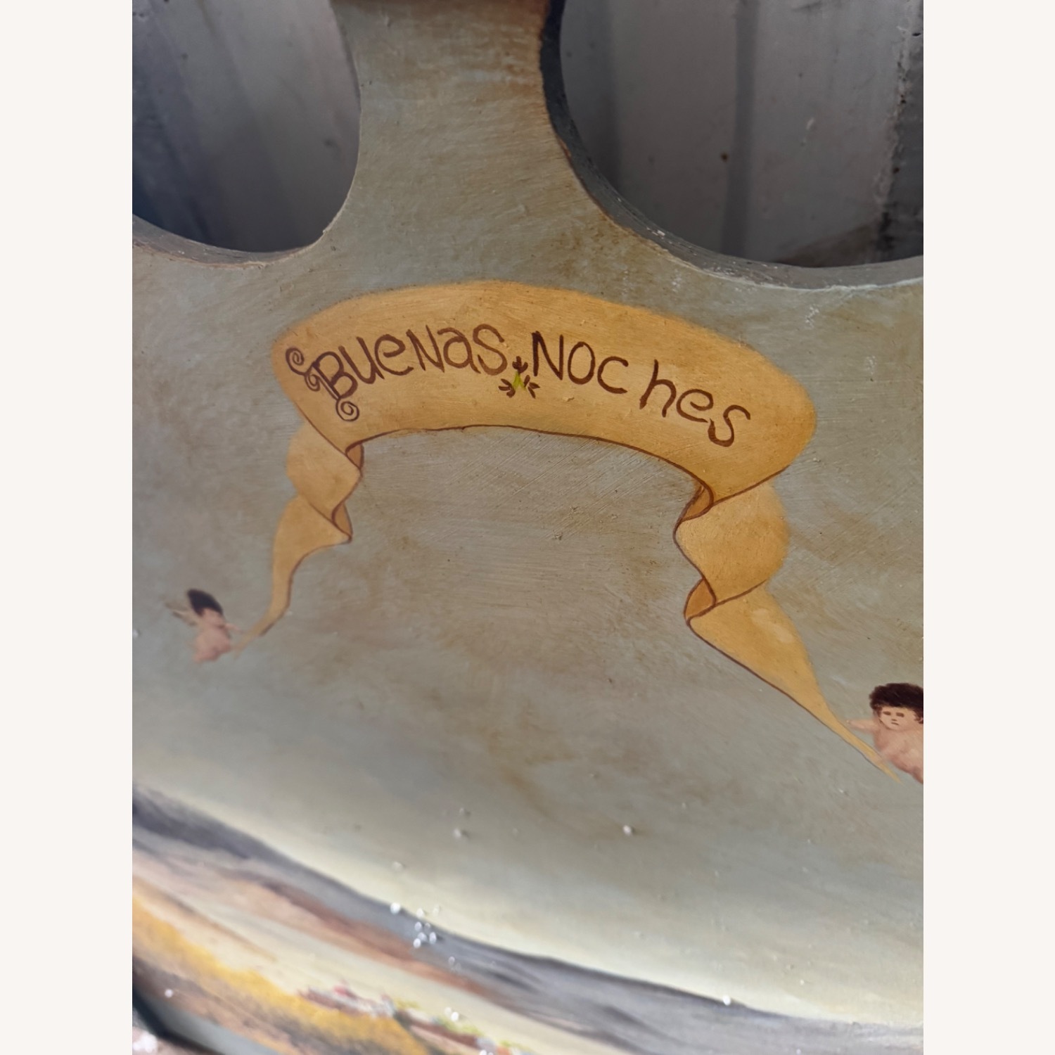 Wisteria Hand Painted Headboard  - image-6