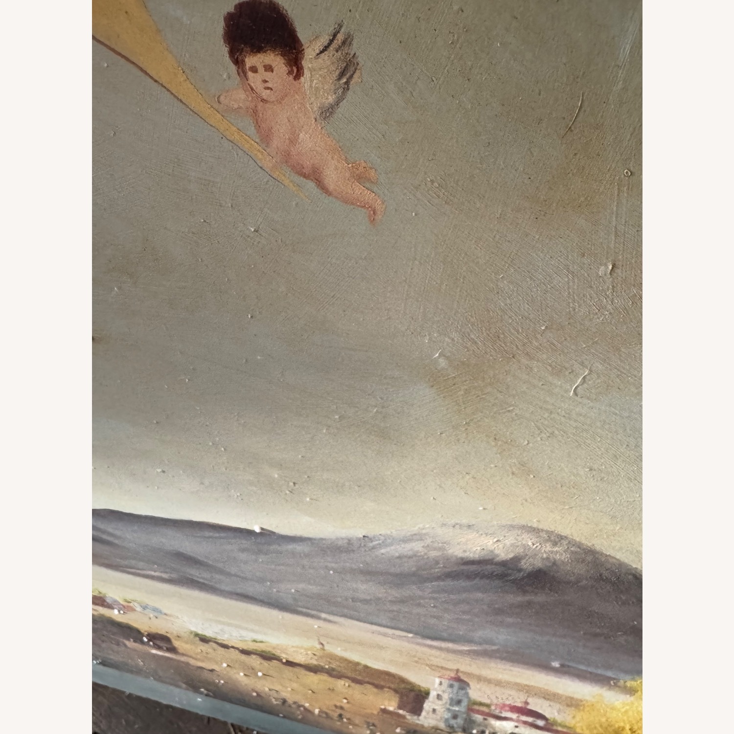 Wisteria Hand Painted Headboard  - image-7