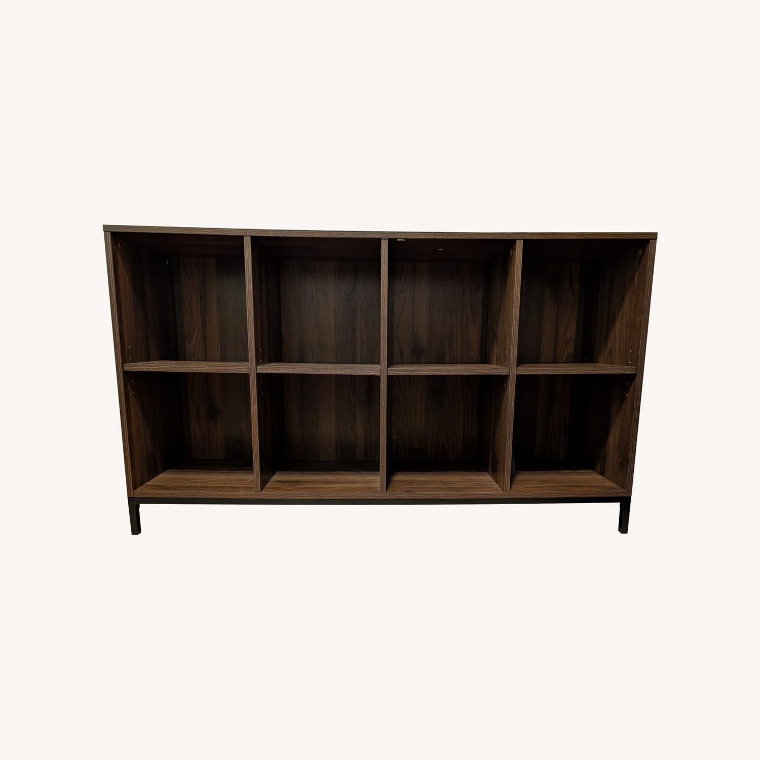 Target Loring 8 Cube Bookshelf Walnut 34" - image-0