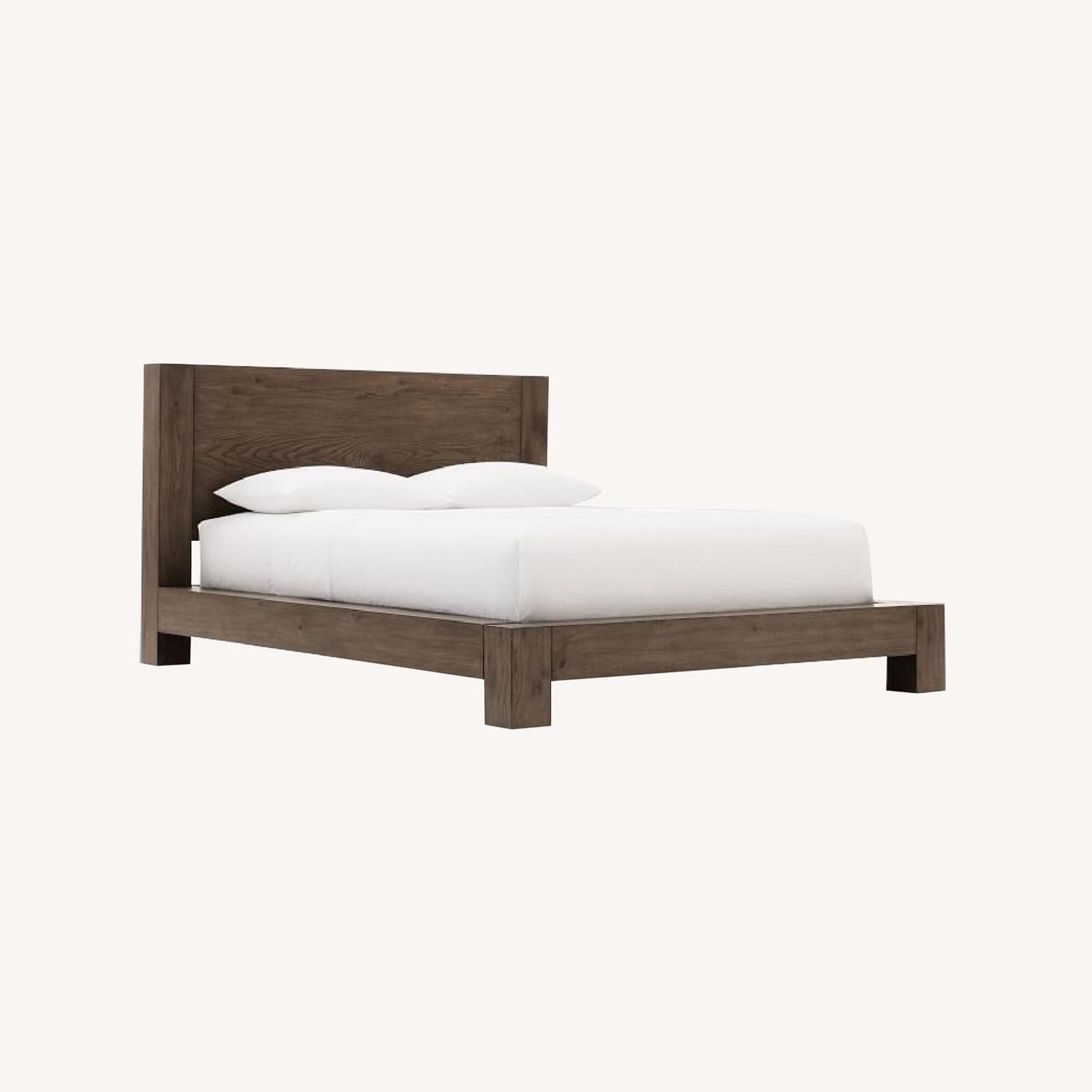 West Elm Massaro Platform Queen Bed - image-0