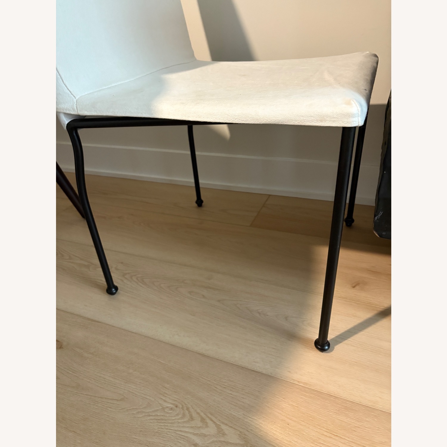 CB2 Ivory Drop Dining Chairs Set of 2 - image-3