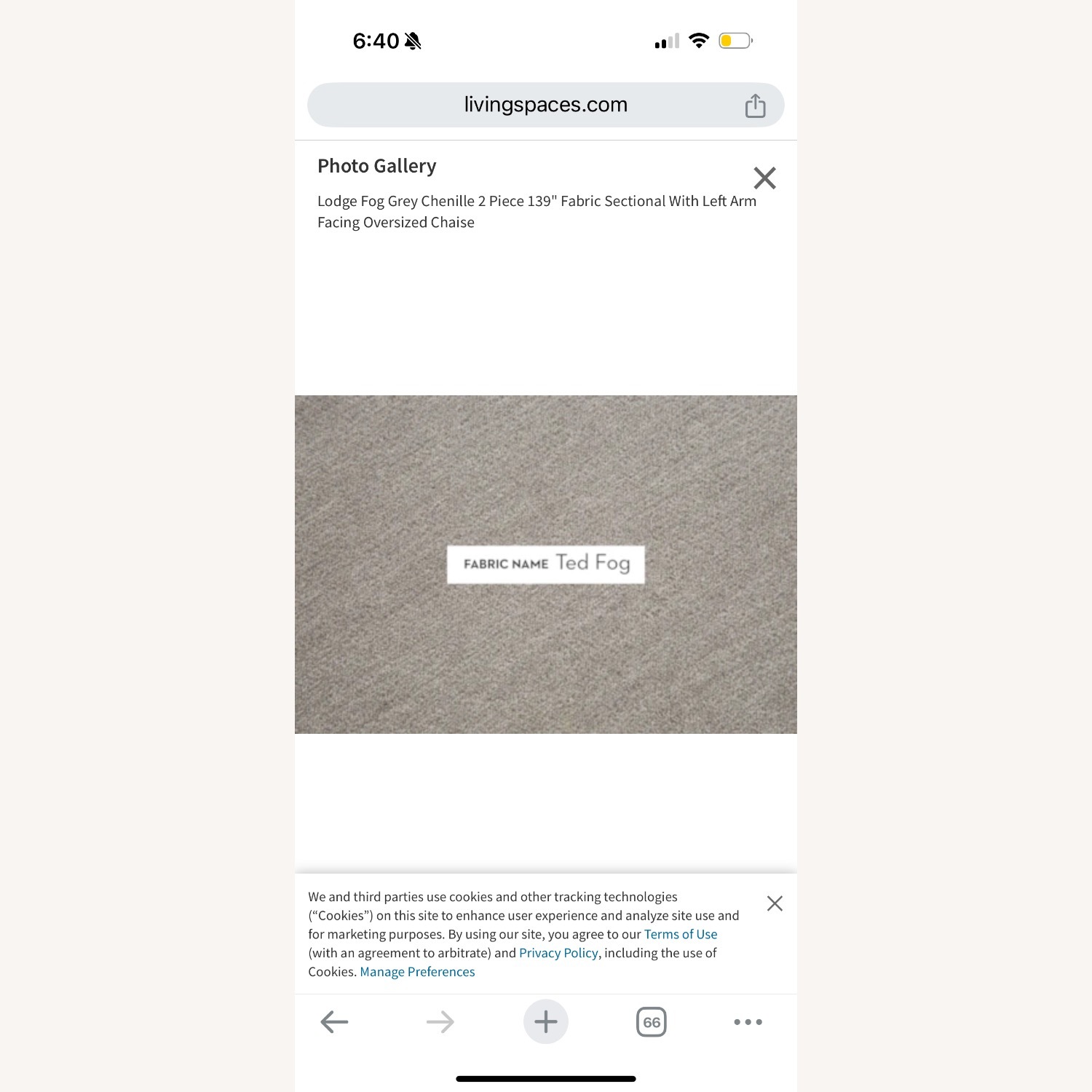 Living Spaces Lodge Sectional  - image-4