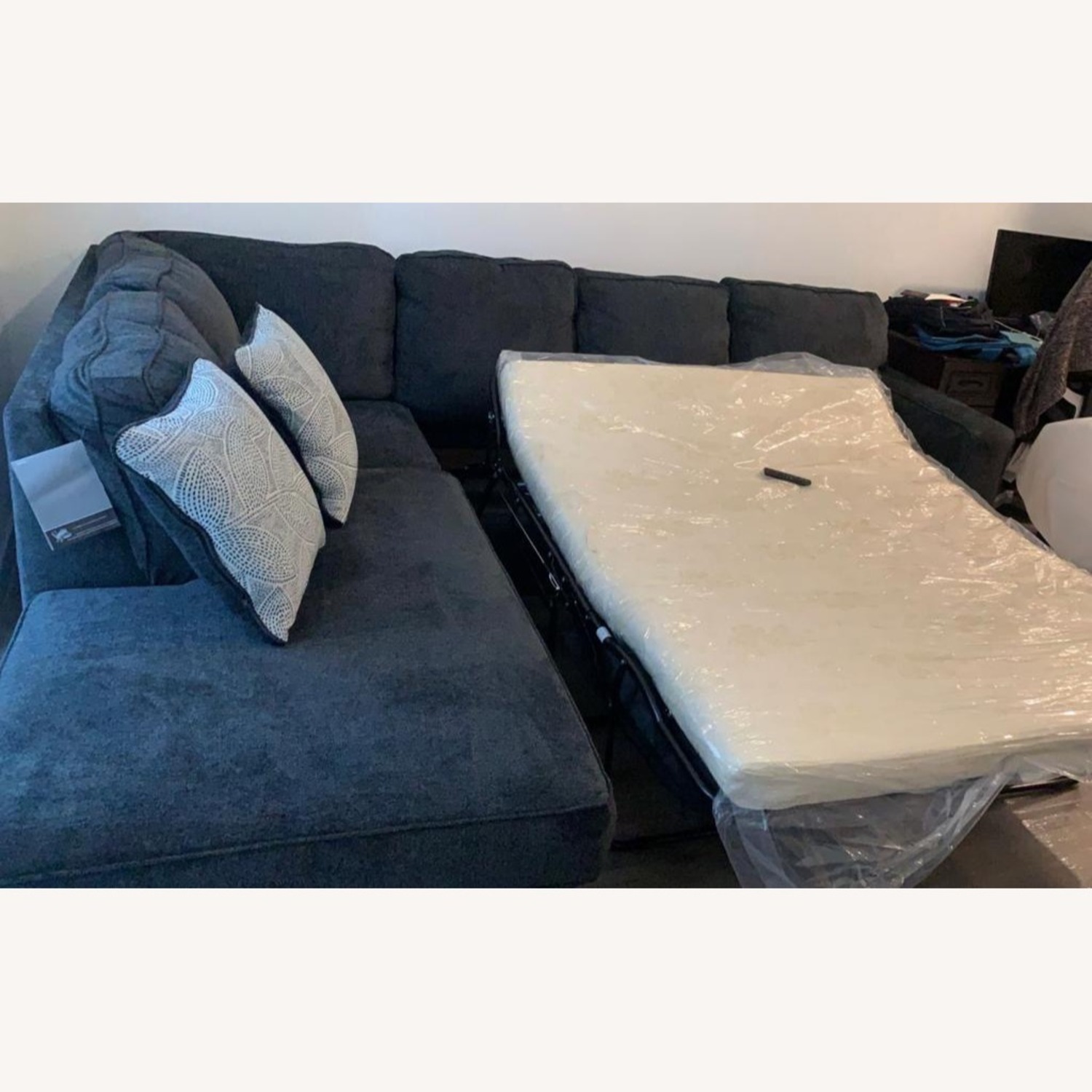 Ashley Furniture RAF Full Sofa Sleeper  - image-1