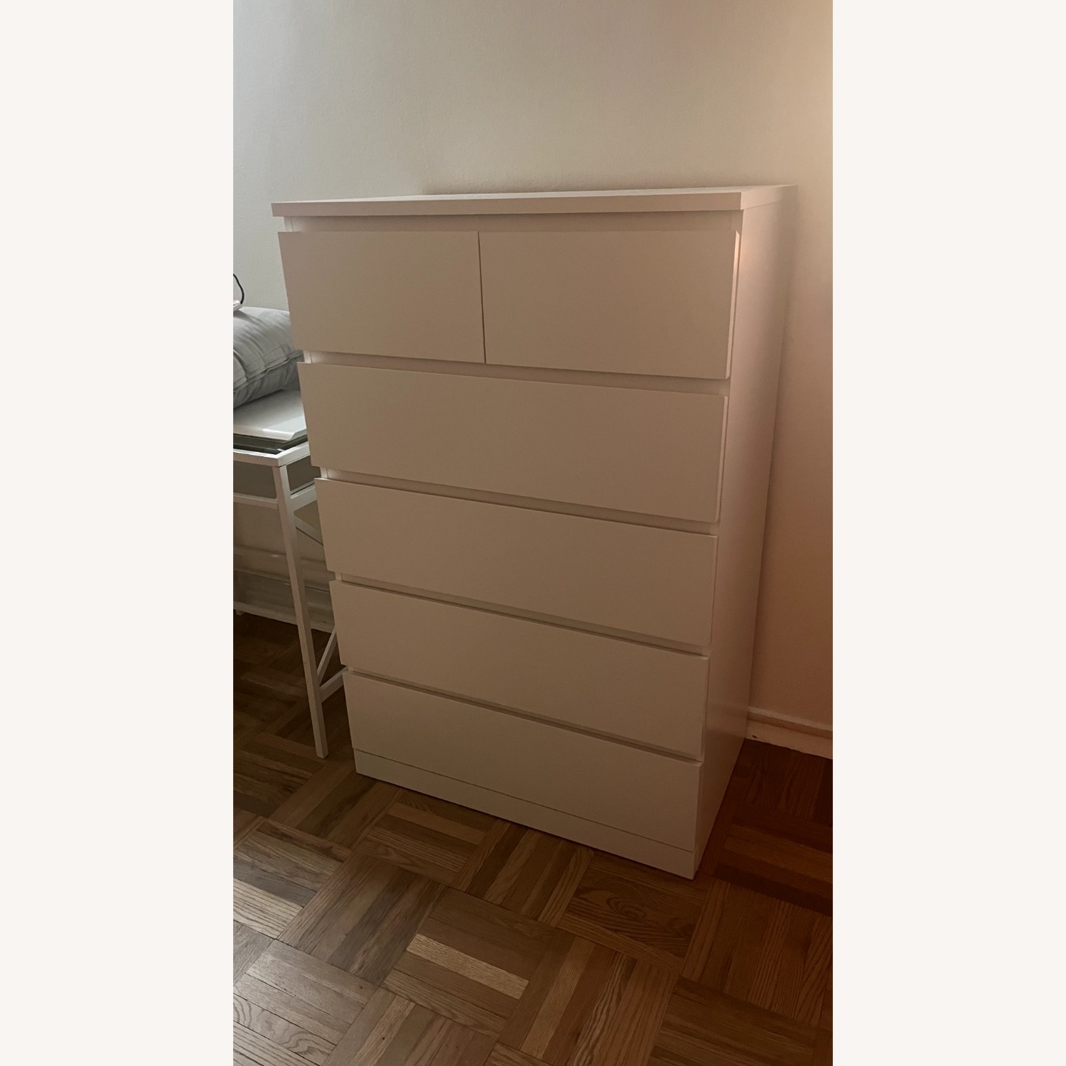 IKEA White MALM Dresser - image-5