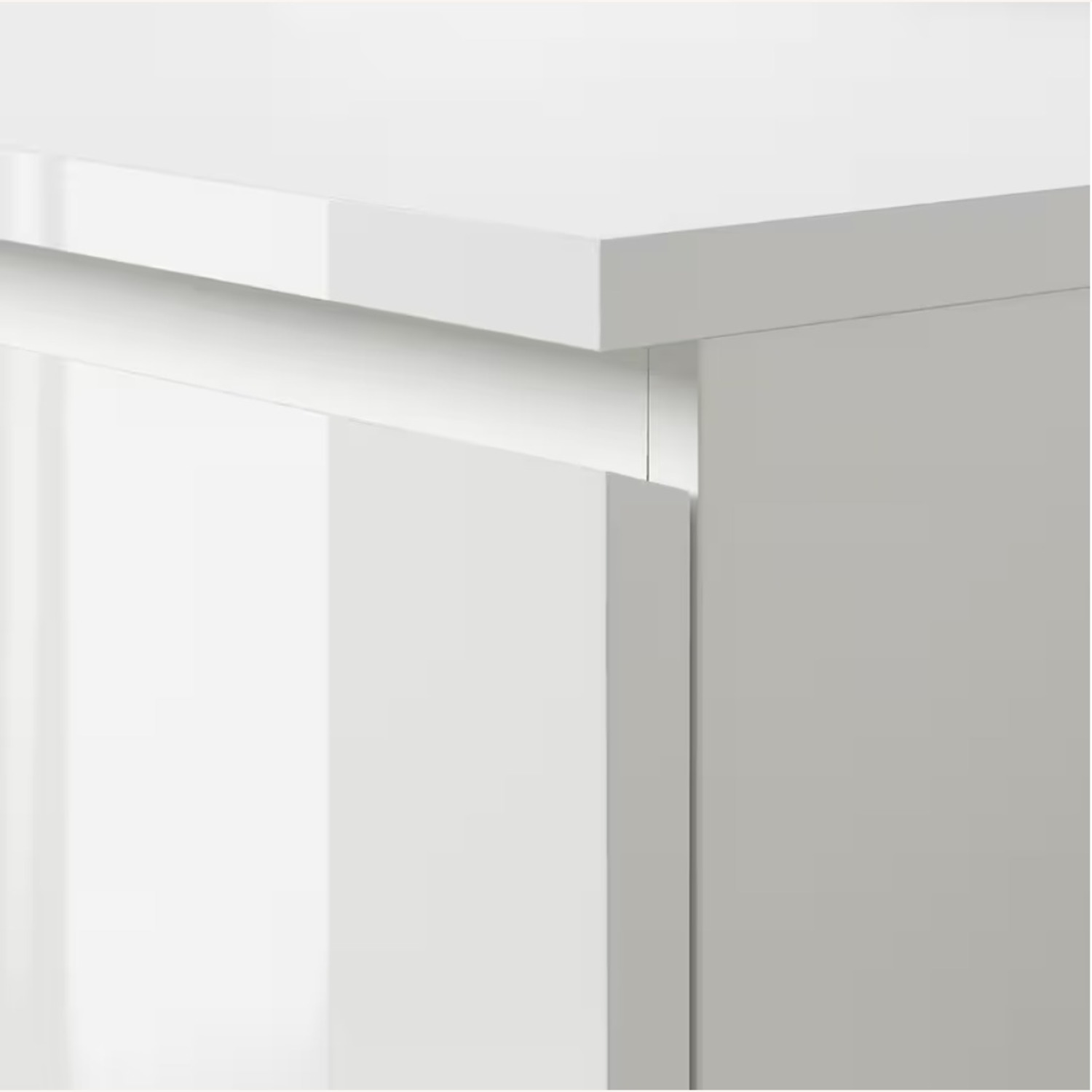 IKEA White MALM Dresser - image-2