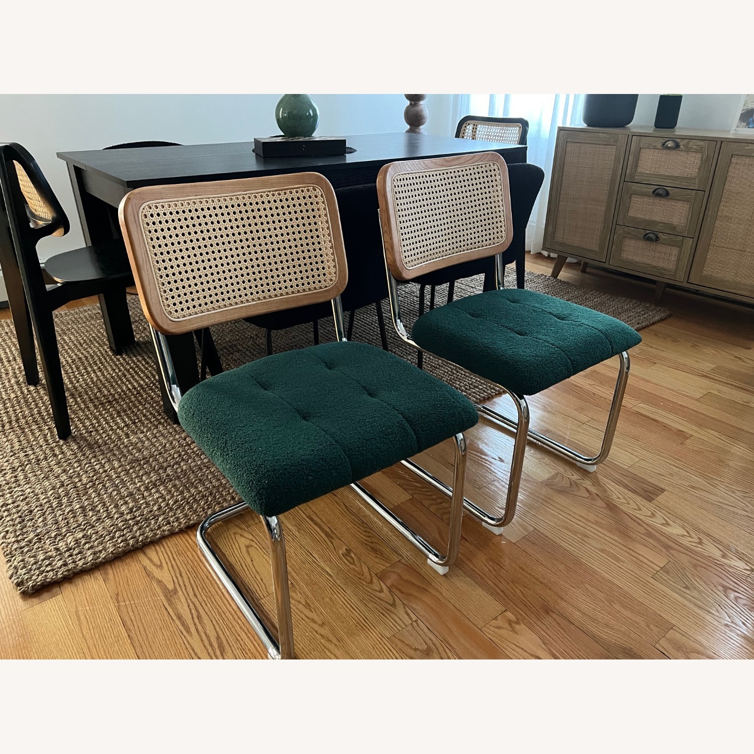Wayfair Kubiak Boucle Upholstered Side Dining Chairs (Set of 2) - image-1