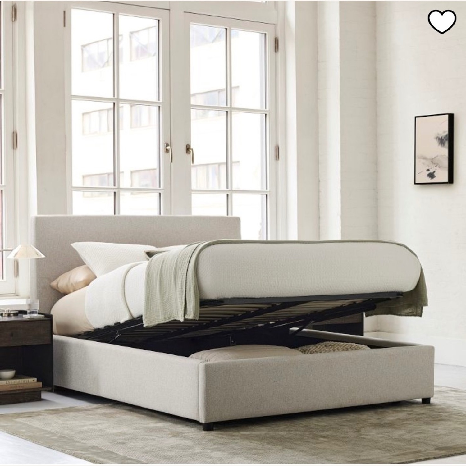 West Elm Full Emmett Pop-Up Storage Bed - image-5