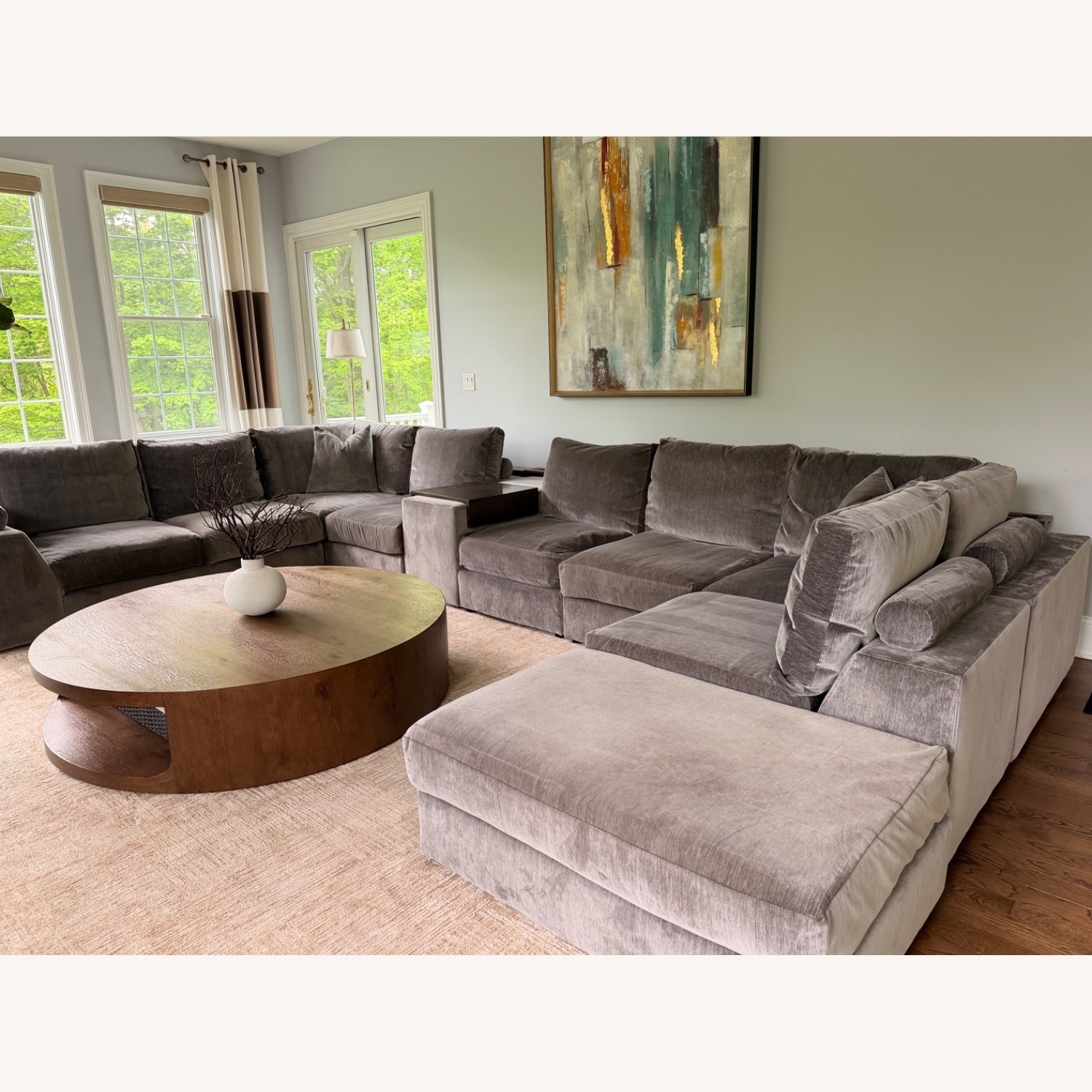 Vanguard Lucca Gray Sectional - image-3