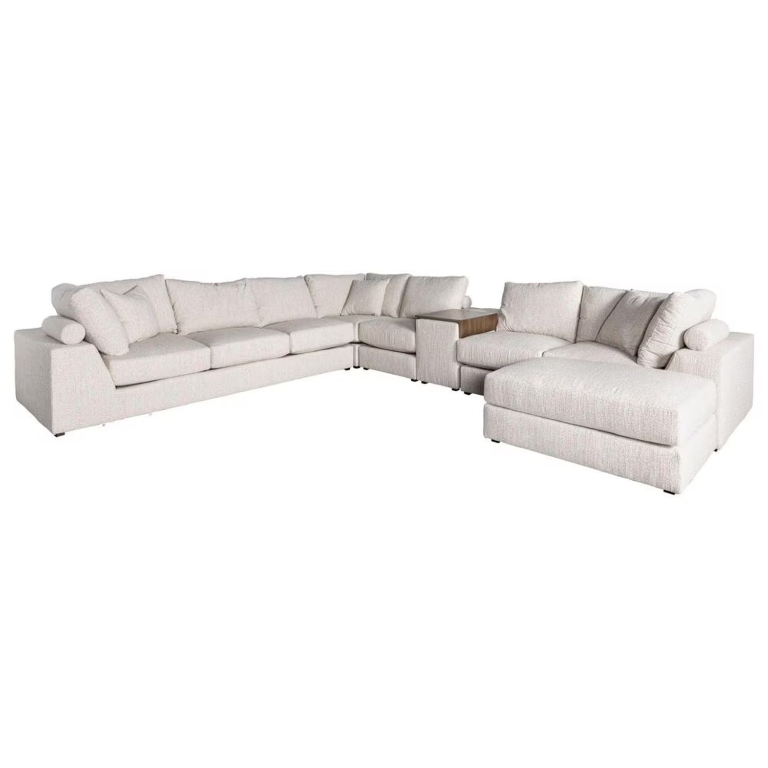 Vanguard Lucca Gray Sectional - image-6