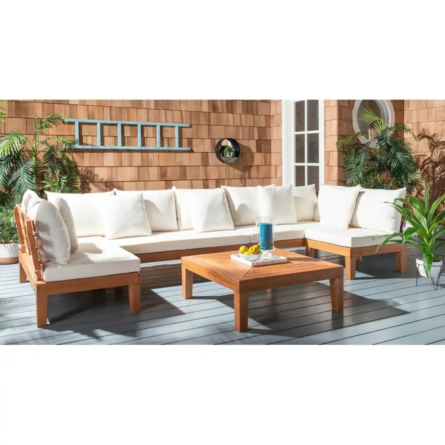 Safavieh Outdoor Granton 5-piece Sectional - image-4