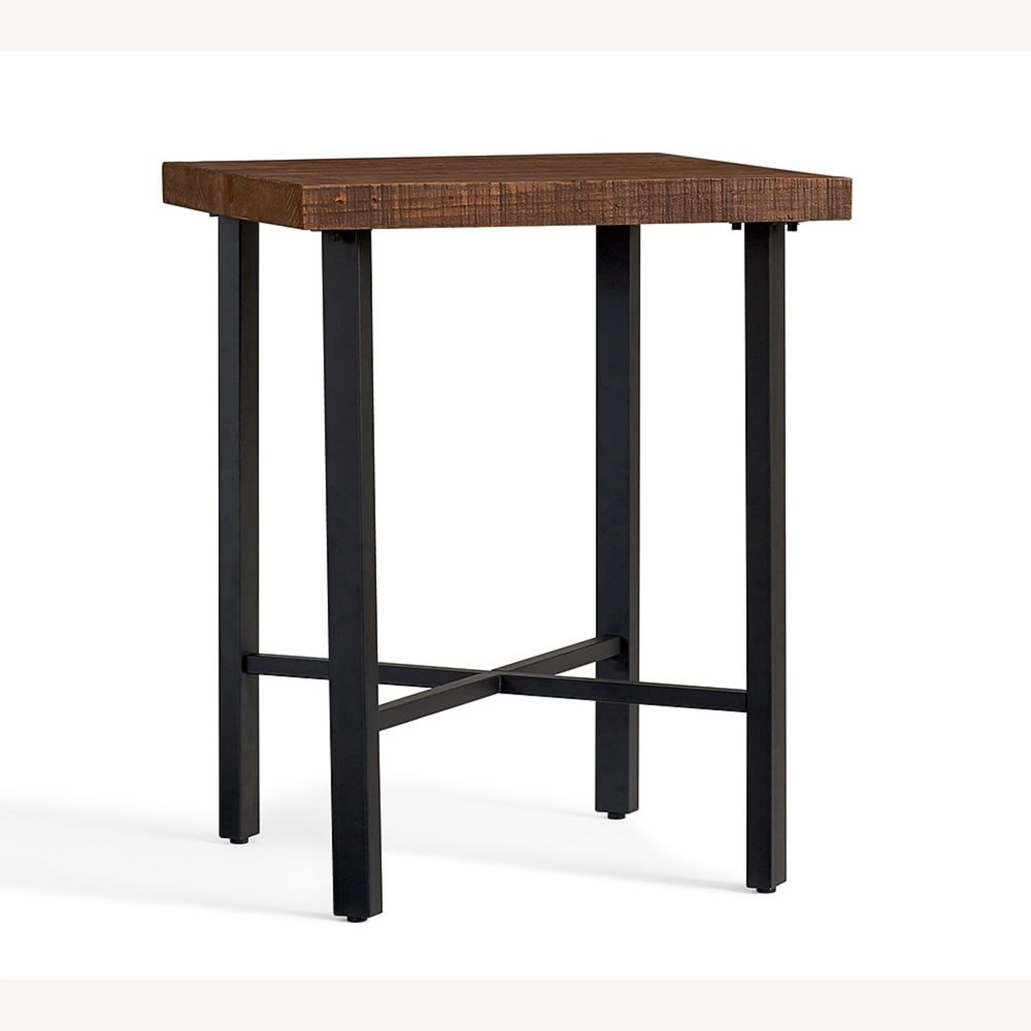 Pottery Barn Griffin Square Reclaimed Wood Bar Height Table - image-4