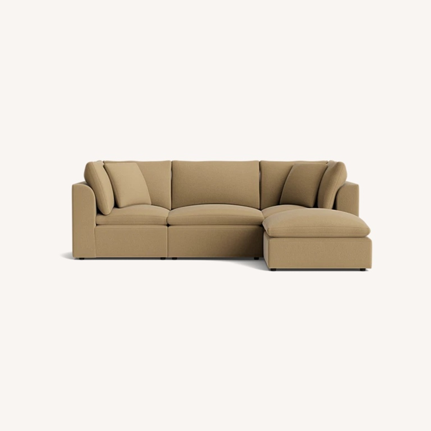 Joybird Bryant Petite in Banks Oatmeal Sectional - image-7