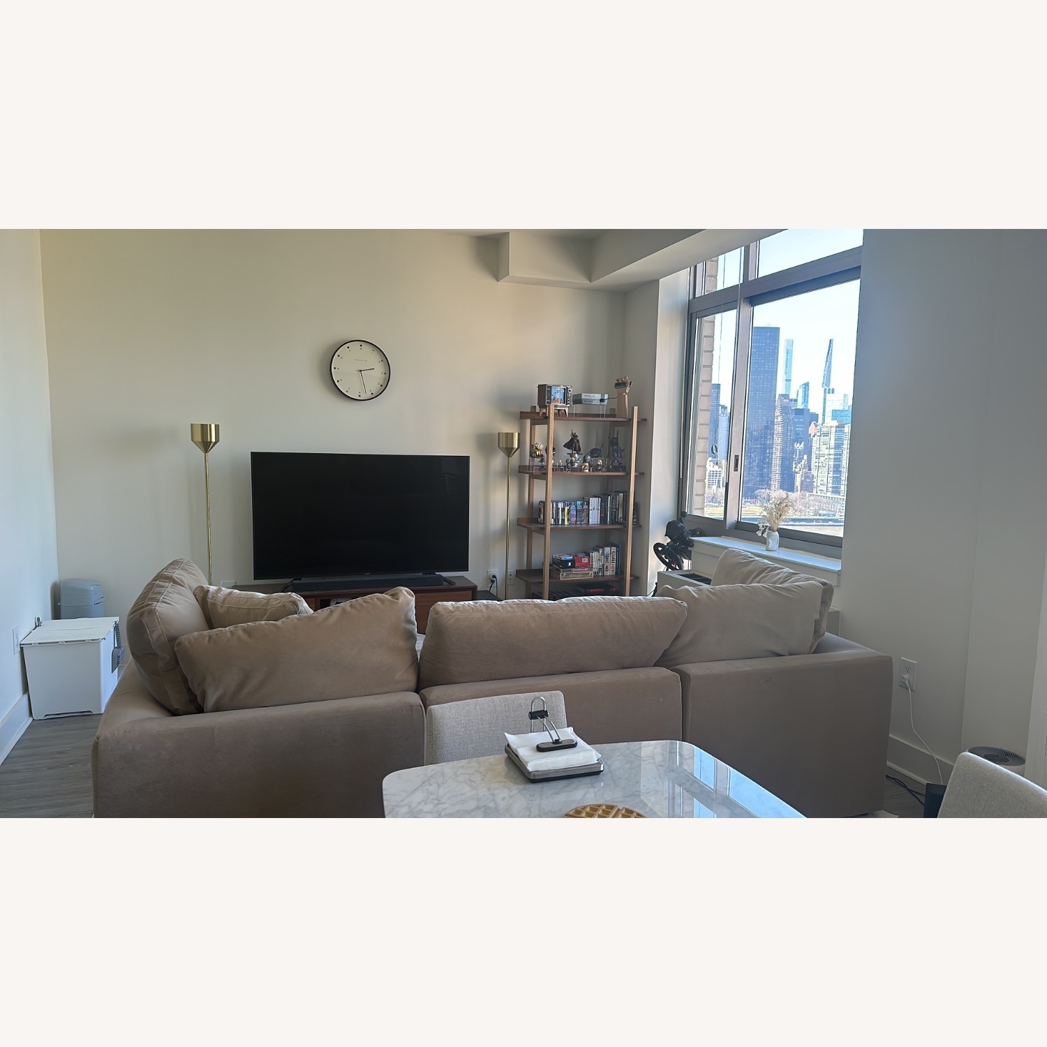 Joybird Bryant Petite in Banks Oatmeal Sectional - image-6