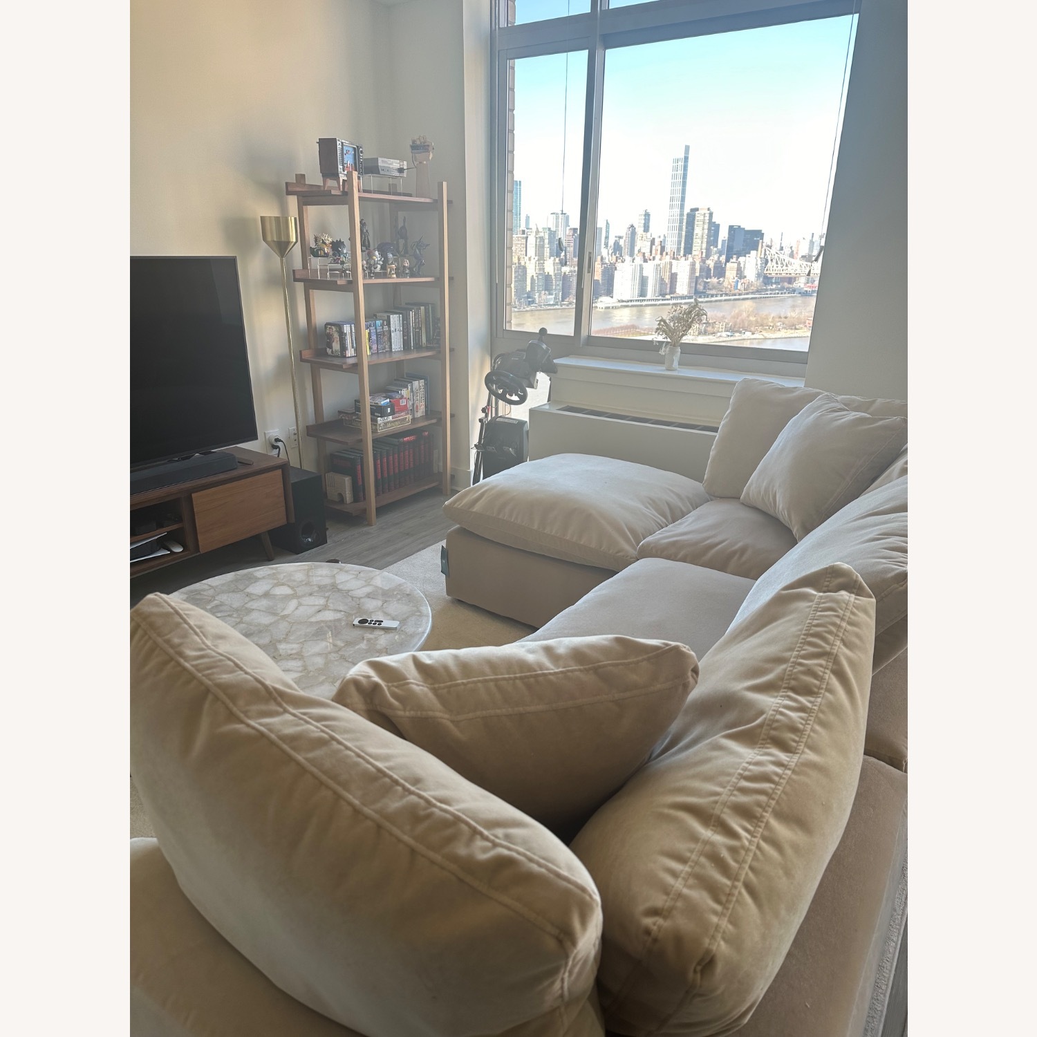 Joybird Bryant Petite in Banks Oatmeal Sectional - image-5