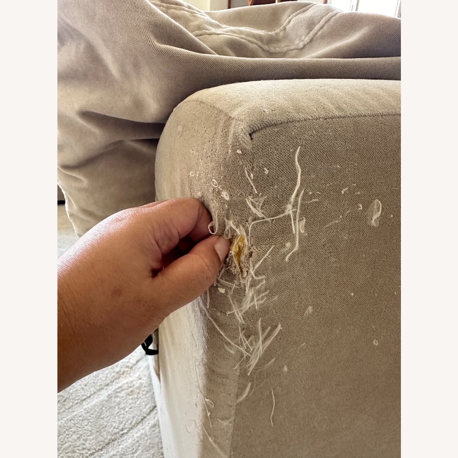 Joybird Bryant Petite in Banks Oatmeal Sectional - image-2