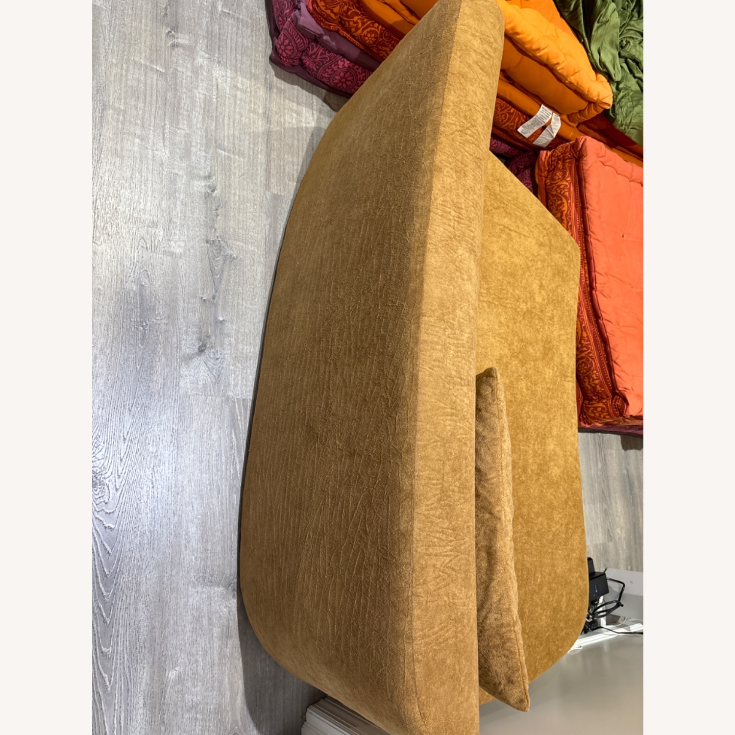 Modular Sectional Curved Sofa (Camel Color ) - image-8